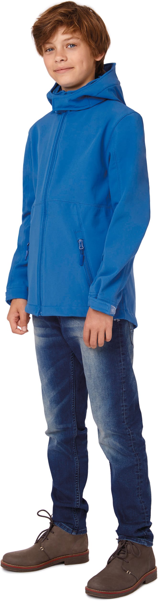 Veste Softshell Capuche Enfant B C