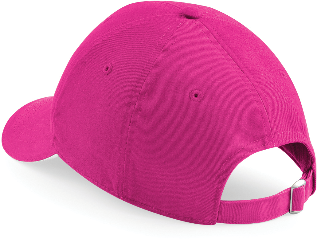 Boné Athleisure com 6 painéis - Fuchsia / White