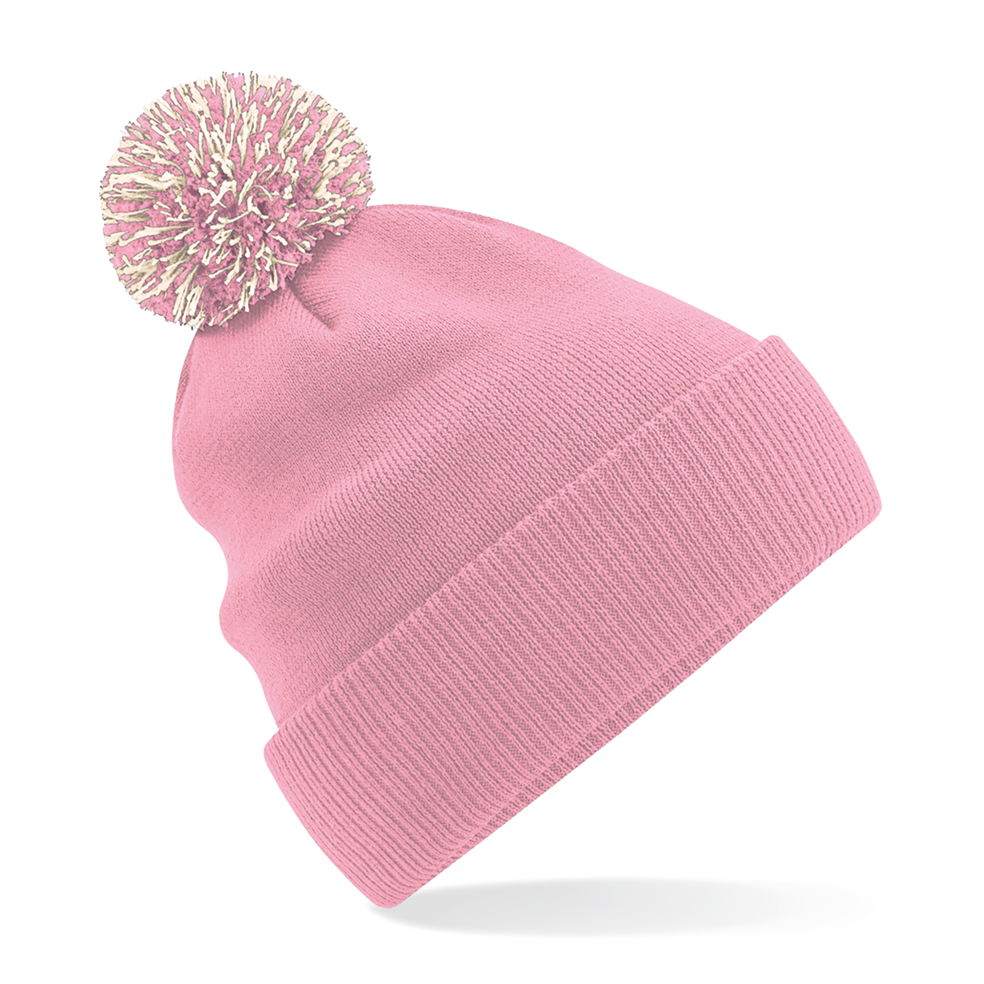 Gorro Snowstar® - Dusty Pink / Off White