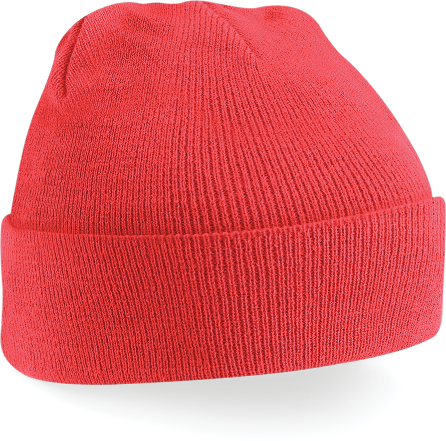 Gorro Original com dobra - Coral