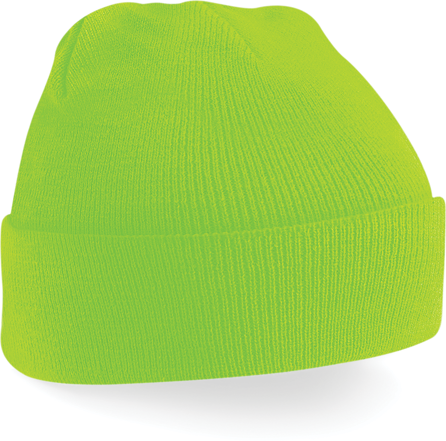 Gorro Original com dobra - Fluorescent Green