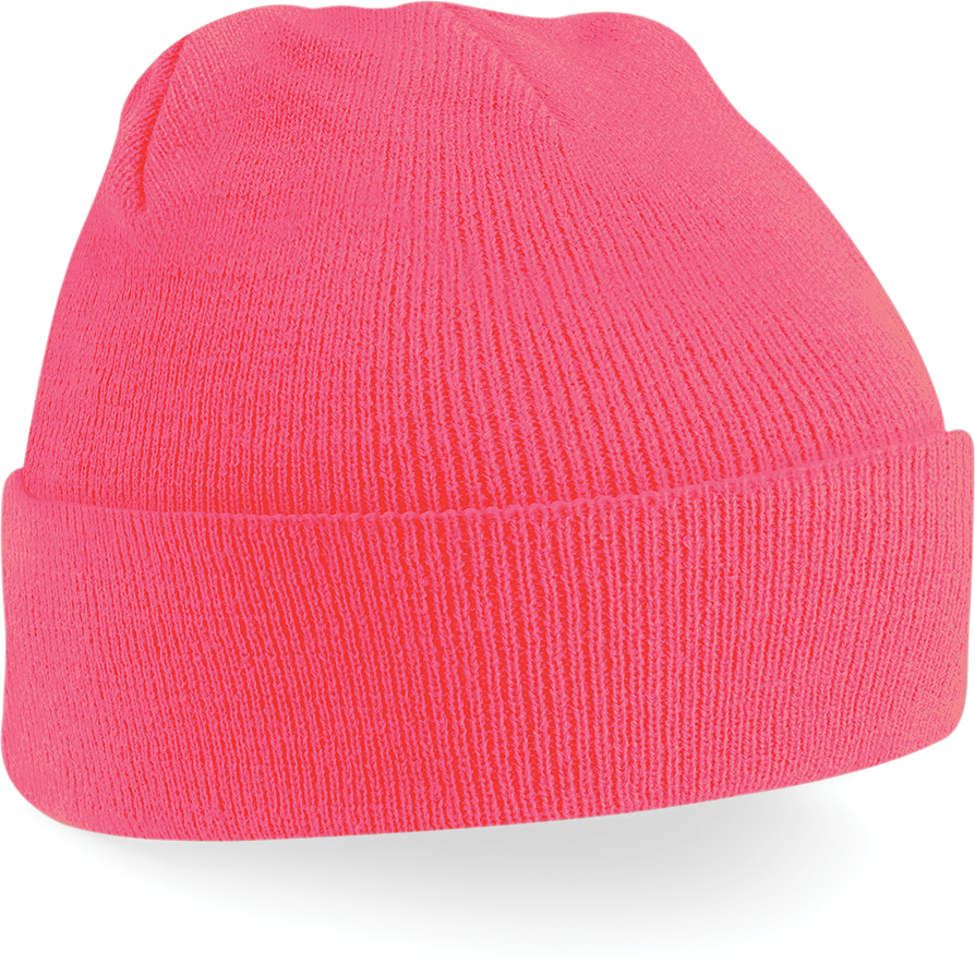 Gorro Original com dobra - Fluorescent pink