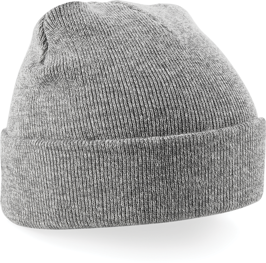 Gorro Original com dobra - Heather Grey