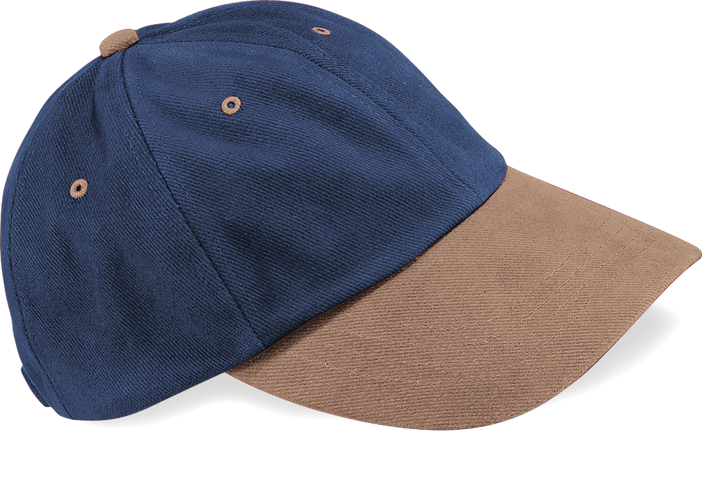 Casquette homme profil bas en coton brossé – 6 panneaux - Image 11