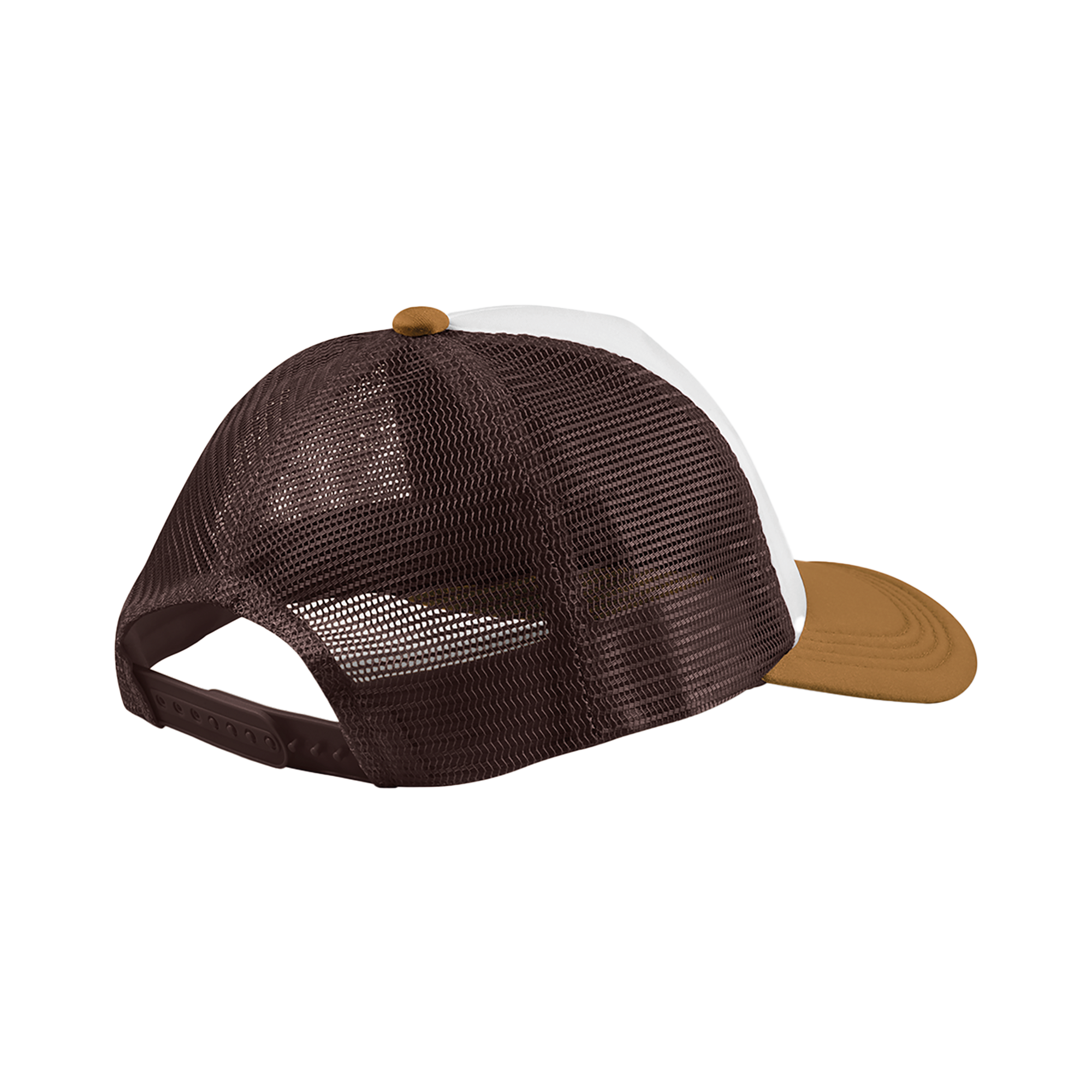 chocolate / dark amber Gorra trucker de 5 paneles multicolor<br/>