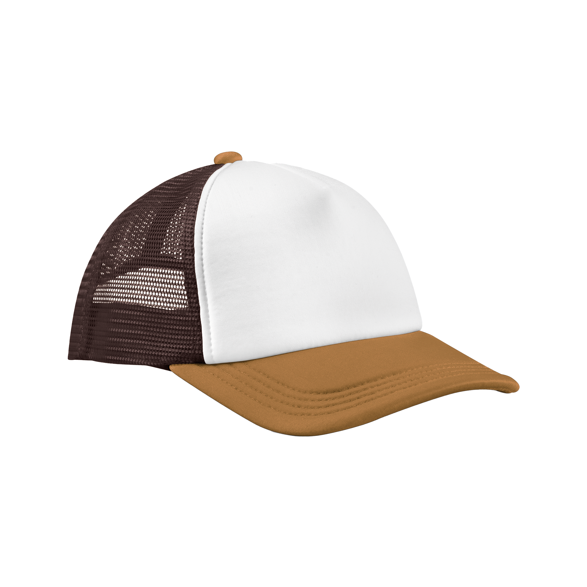 chocolate / dark amber Gorra trucker de 5 paneles multicolor<br/>