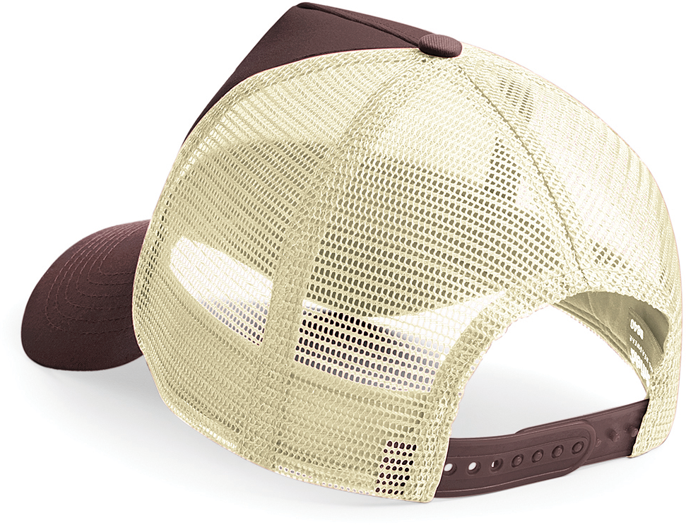 SNAPBACK TRUCKER Boné com rede - Chocolate / Caramel