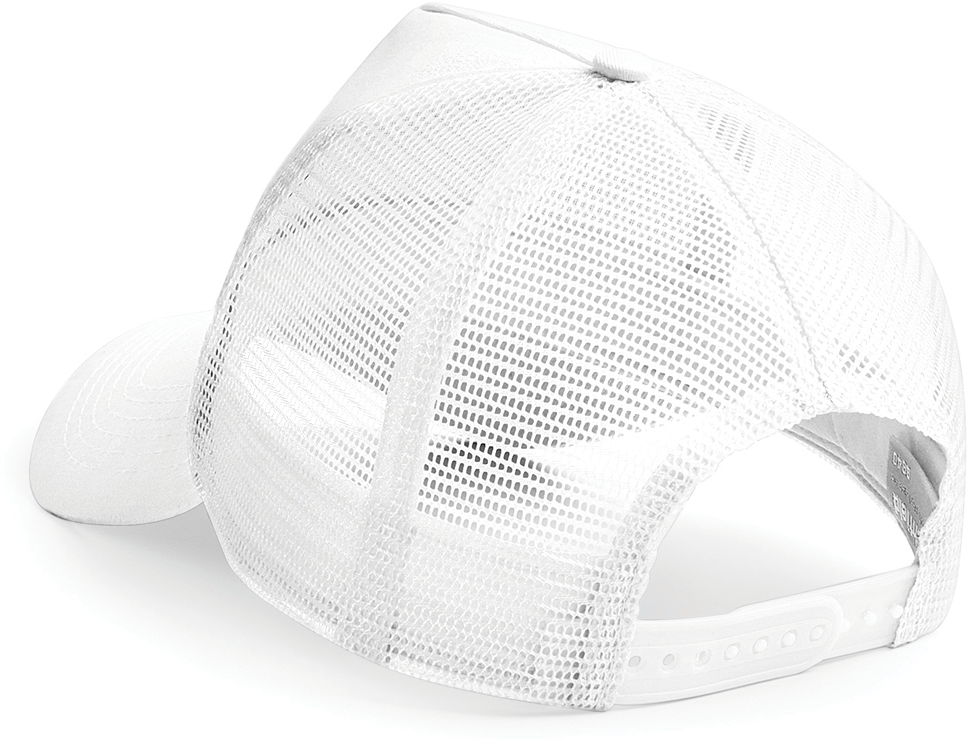 SNAPBACK TRUCKER Boné com rede - White / White