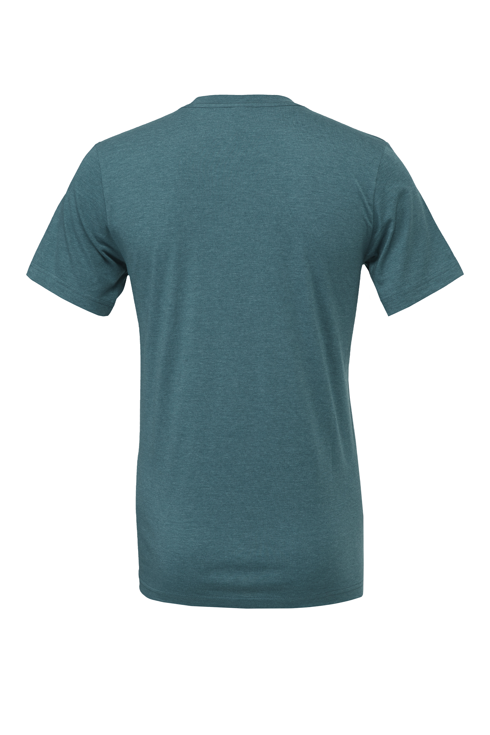 T-shirt com decote redondo Heather - Heather Deep Teal