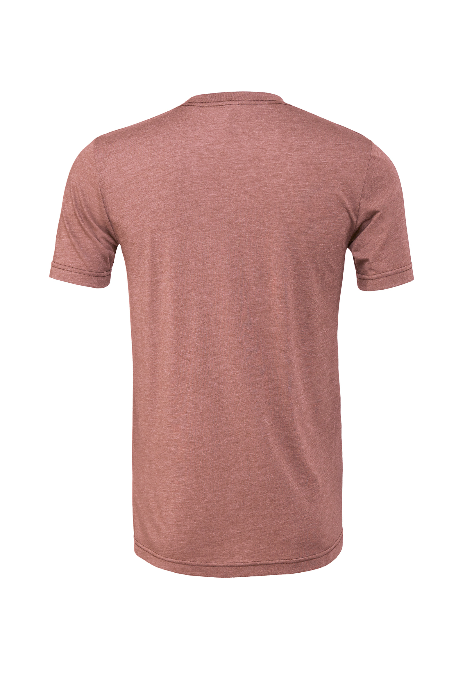 T-shirt com decote redondo Heather - Heather Mauve