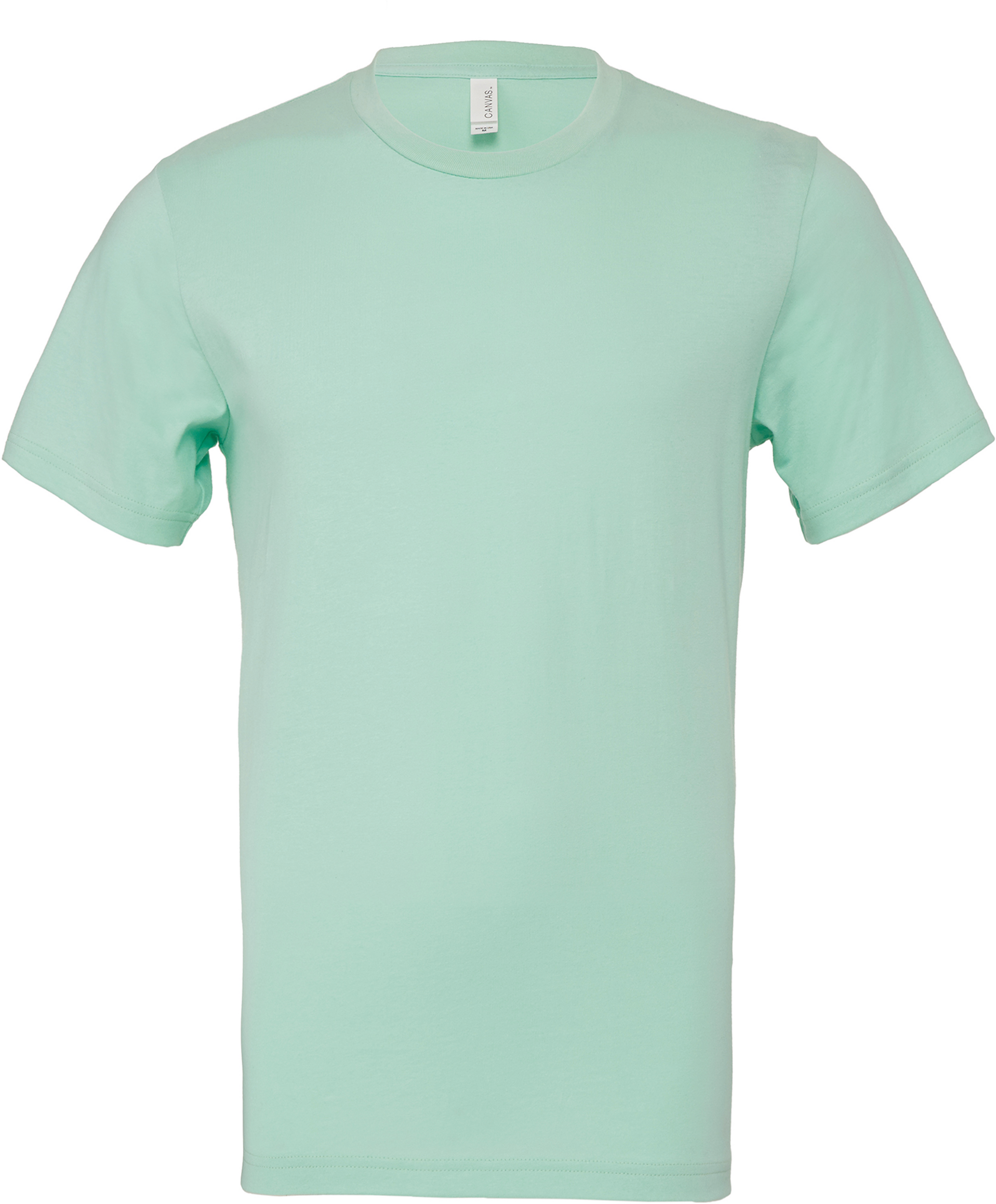 T-shirt com decote redondo Heather - Heather Ice Blue