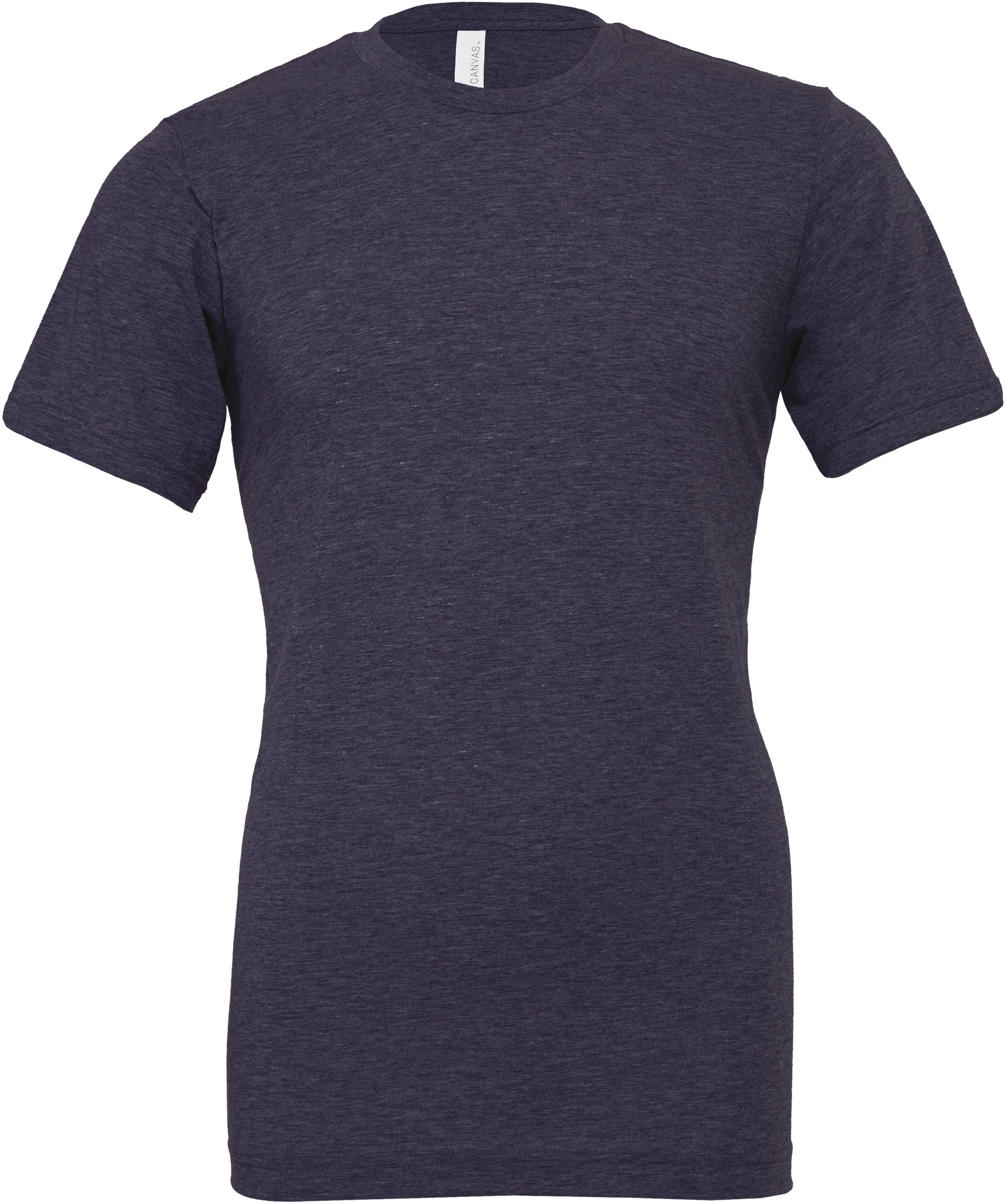 T-shirt com decote redondo Heather - Heather Midnight Navy