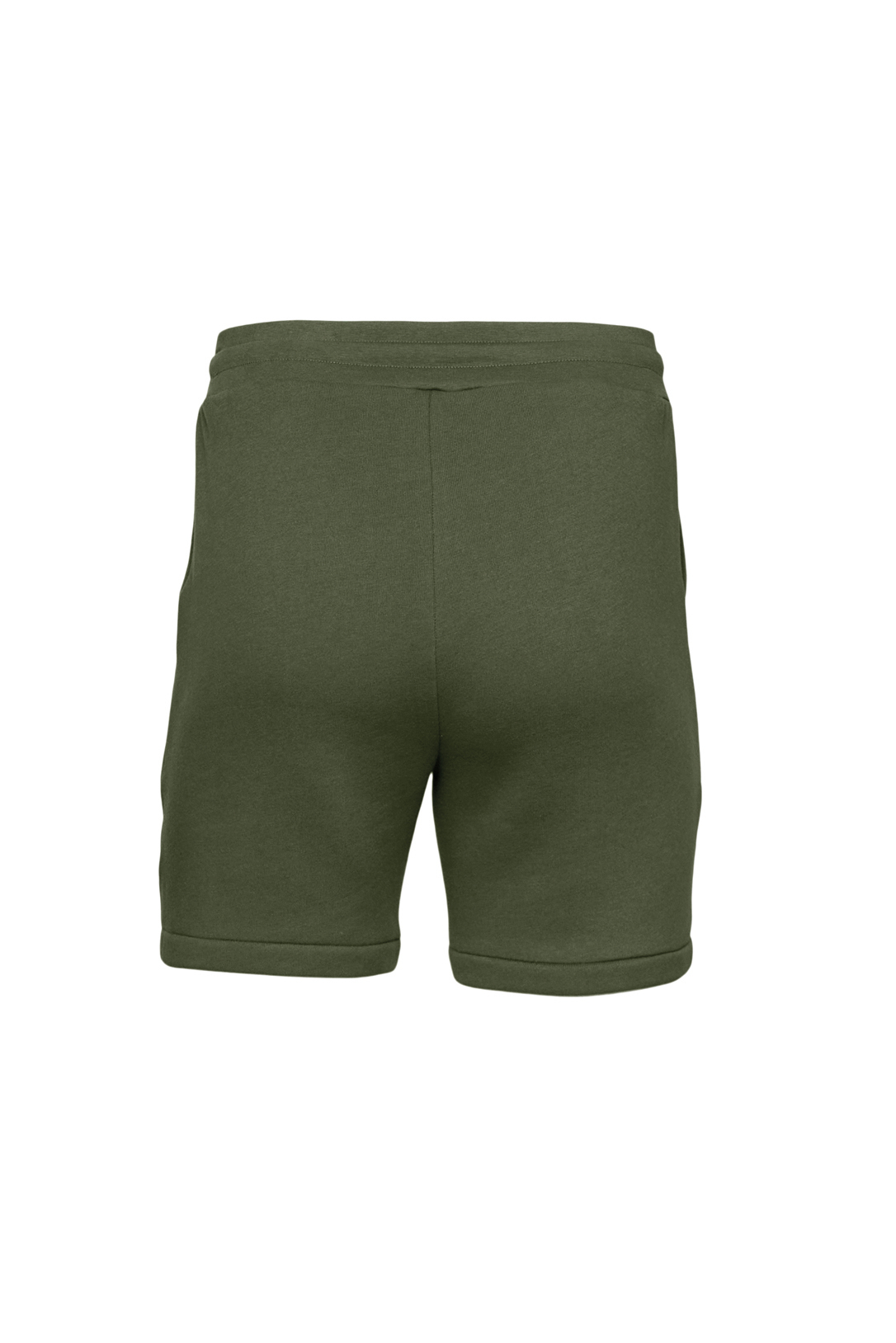 Calção cardado unissexo - Military Green