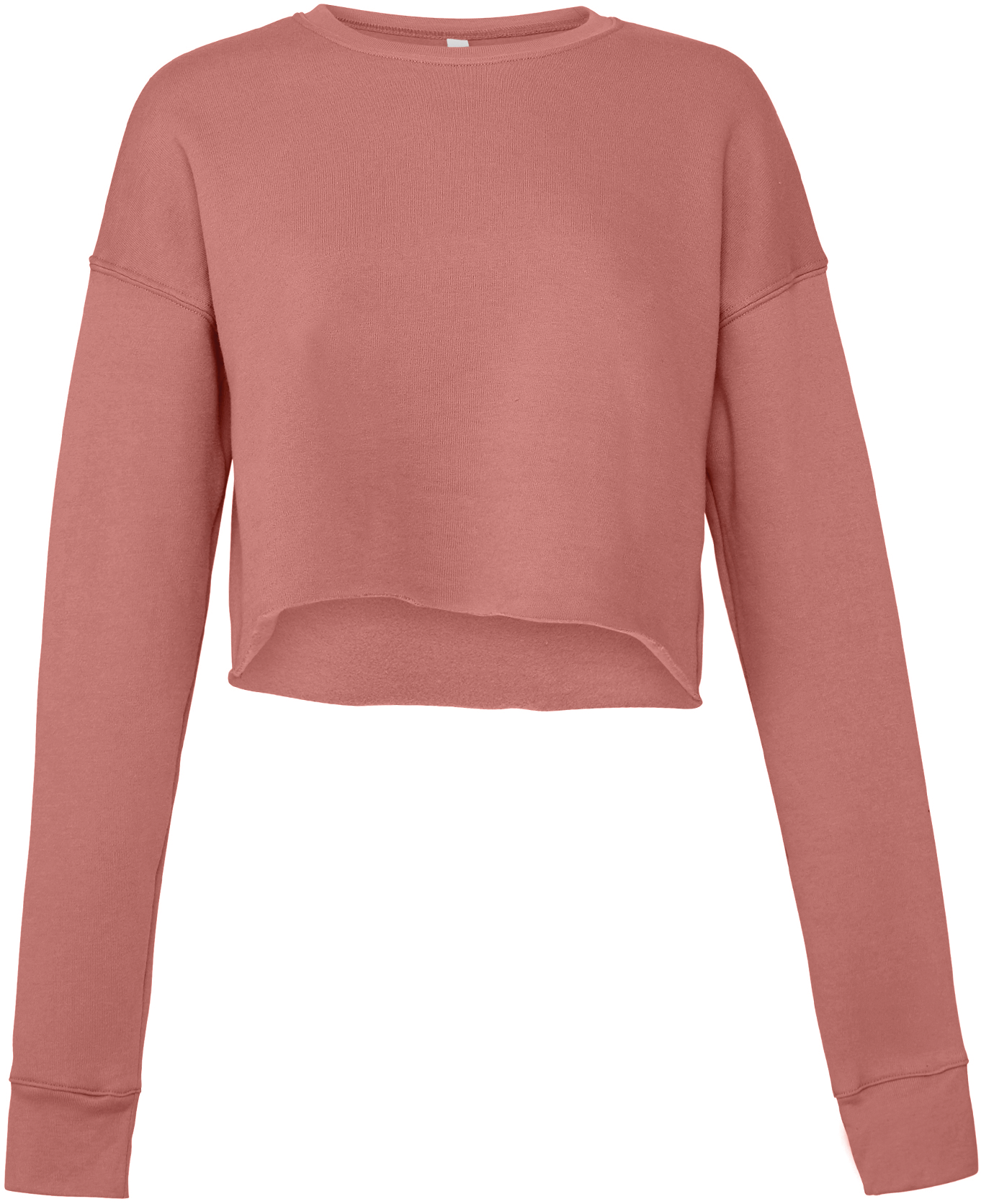 Sweat-shirt crop femme