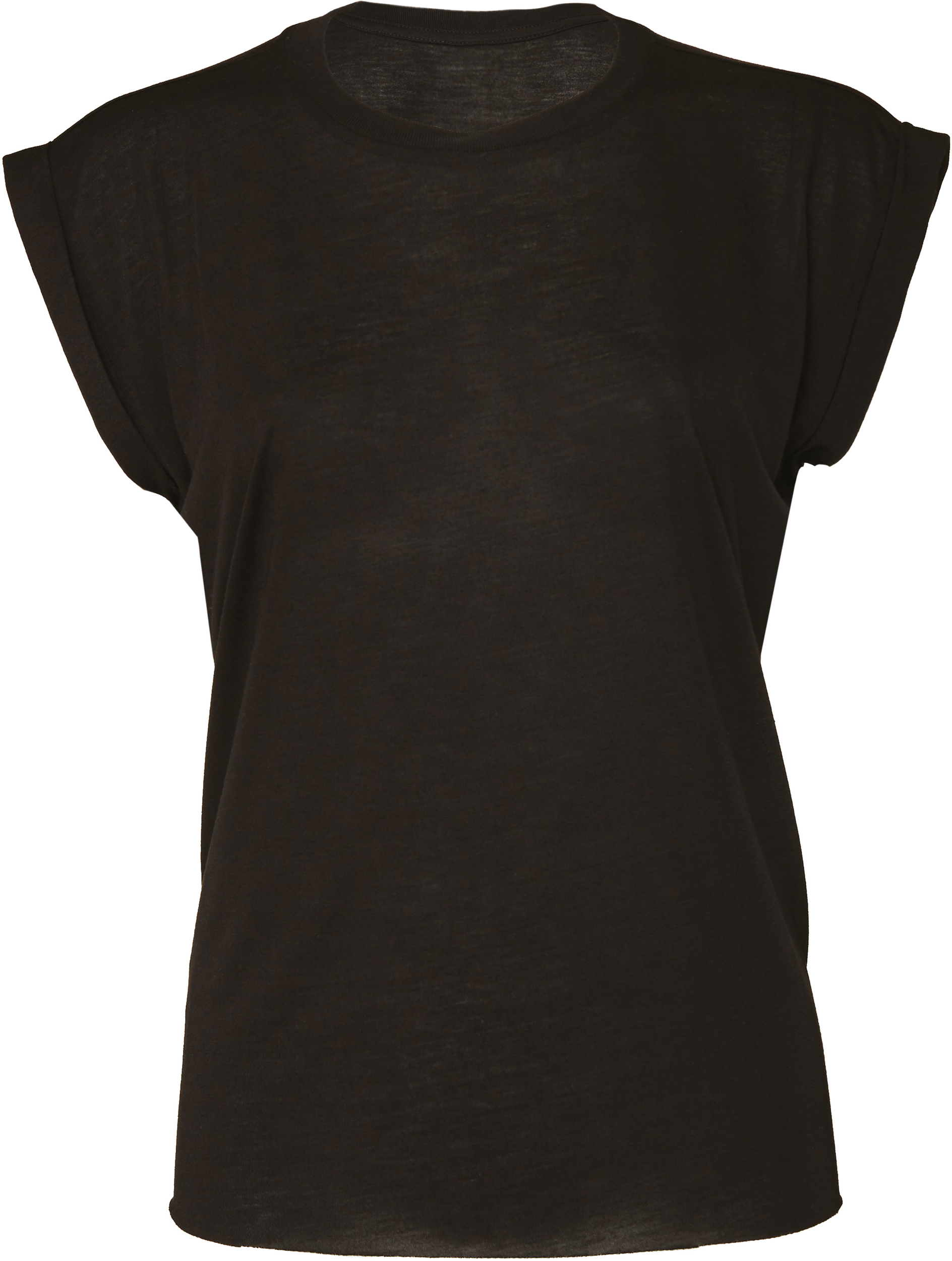 T-shirt donna Flowy con maniche arrotolate