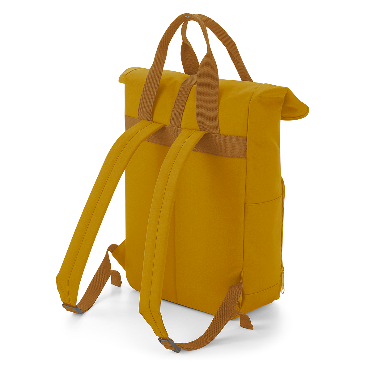 Mochila com pega dupla - Mustard