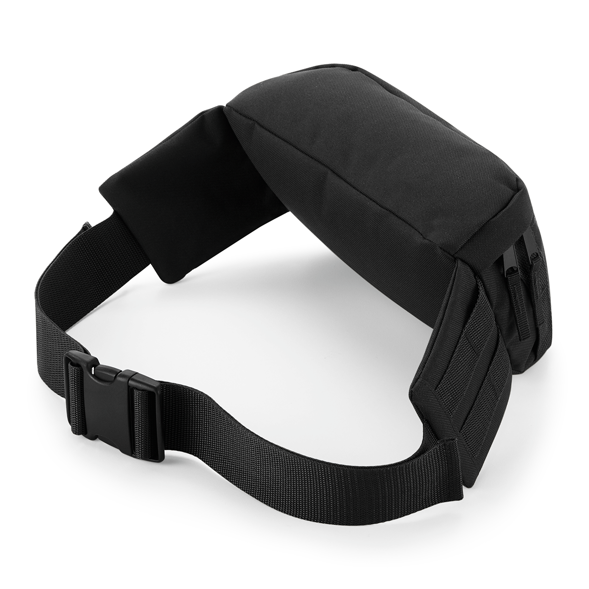Bolsa de cintura estilo militar Molle - Black
