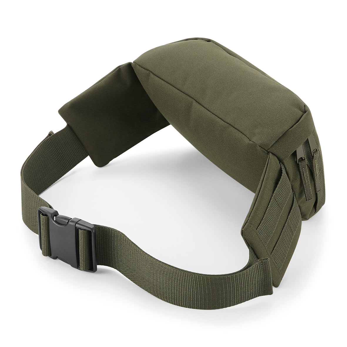 Bolsa de cintura estilo militar Molle - Military Green