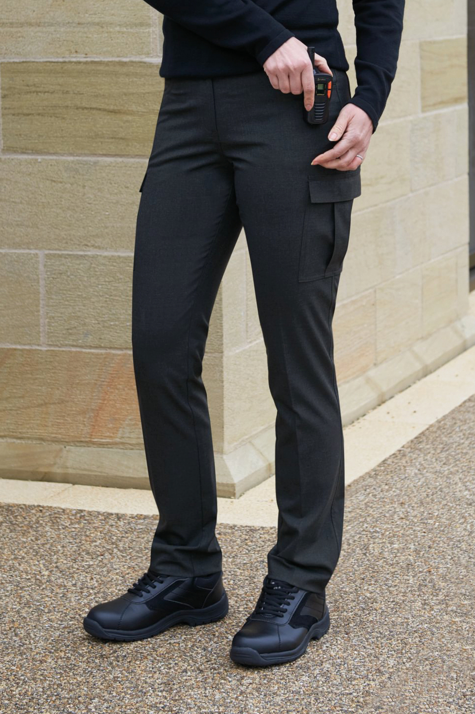 Calças Cargo Nantes de senhora - Charcoal