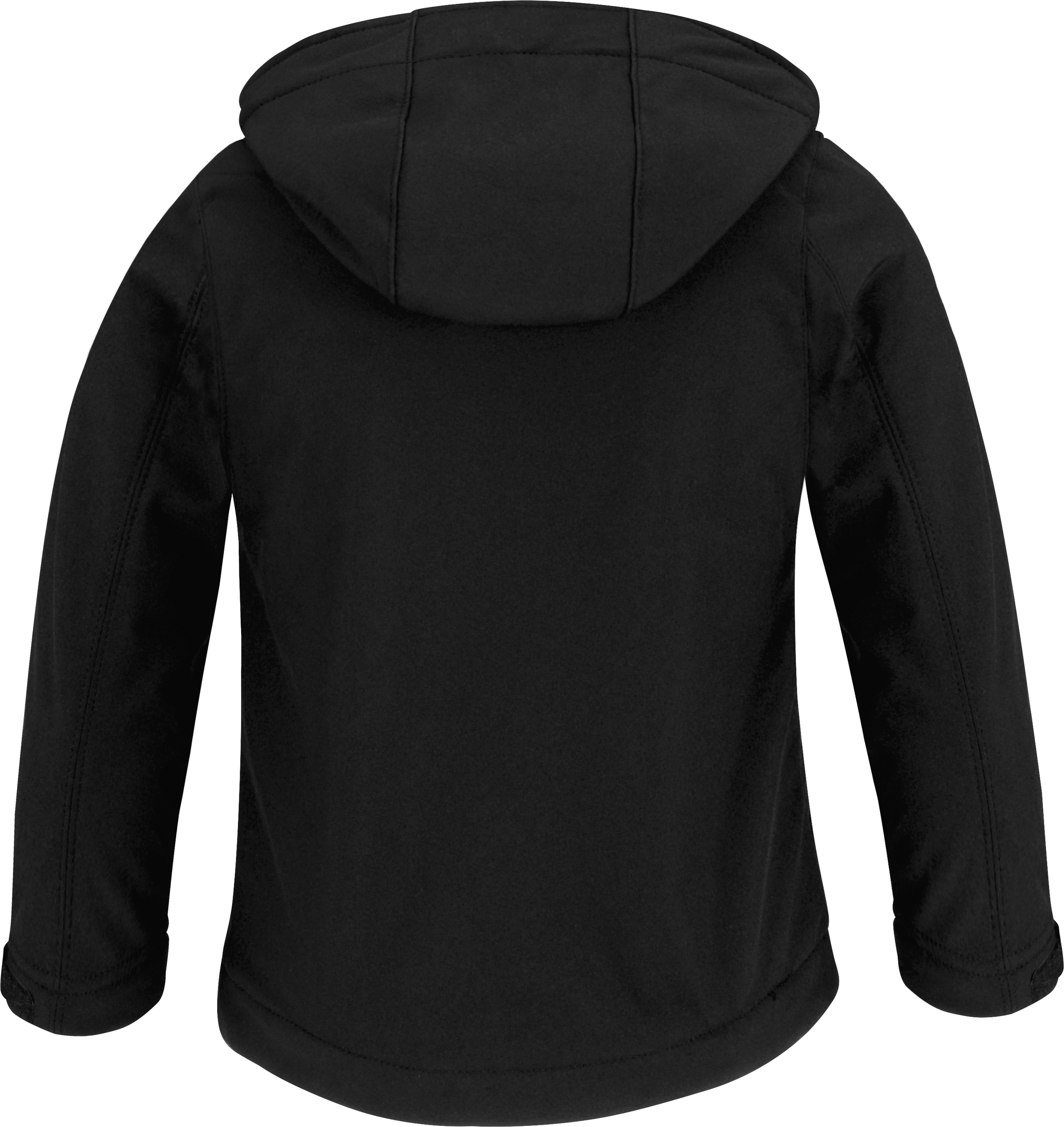 Casaco de criança Softshell<br/>com capuz - Black
