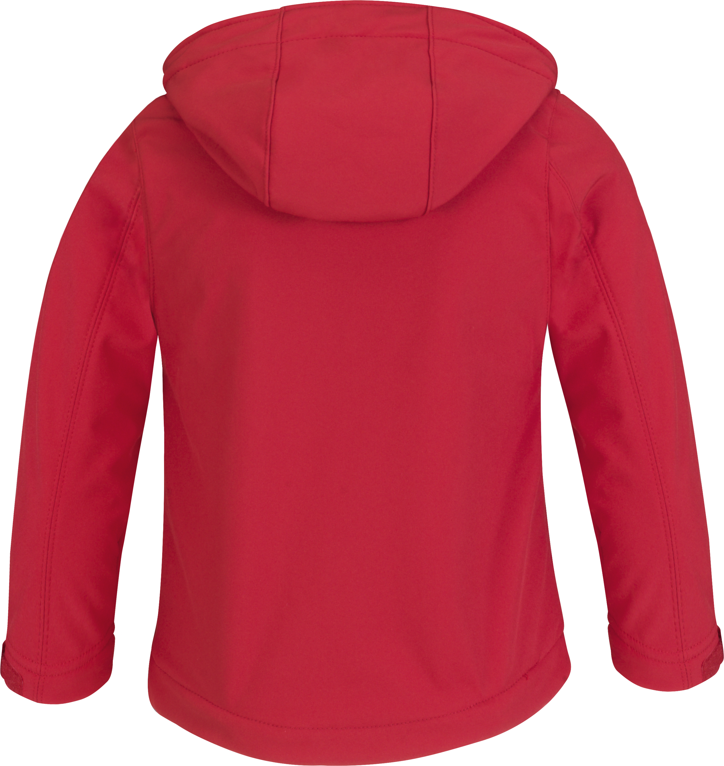 Casaco de criança Softshell<br/>com capuz - Red