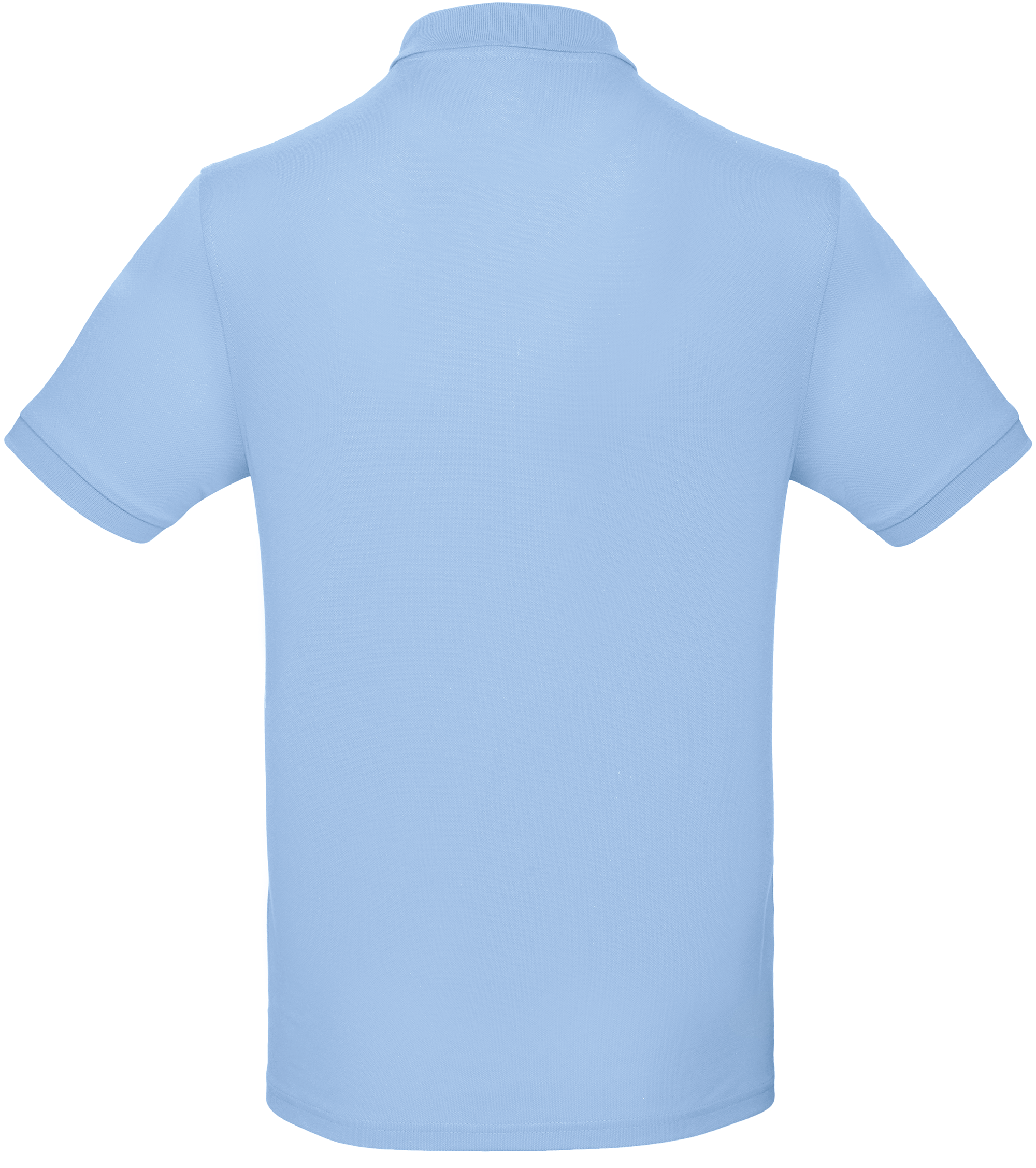 Polo bio homem - Sky Blue