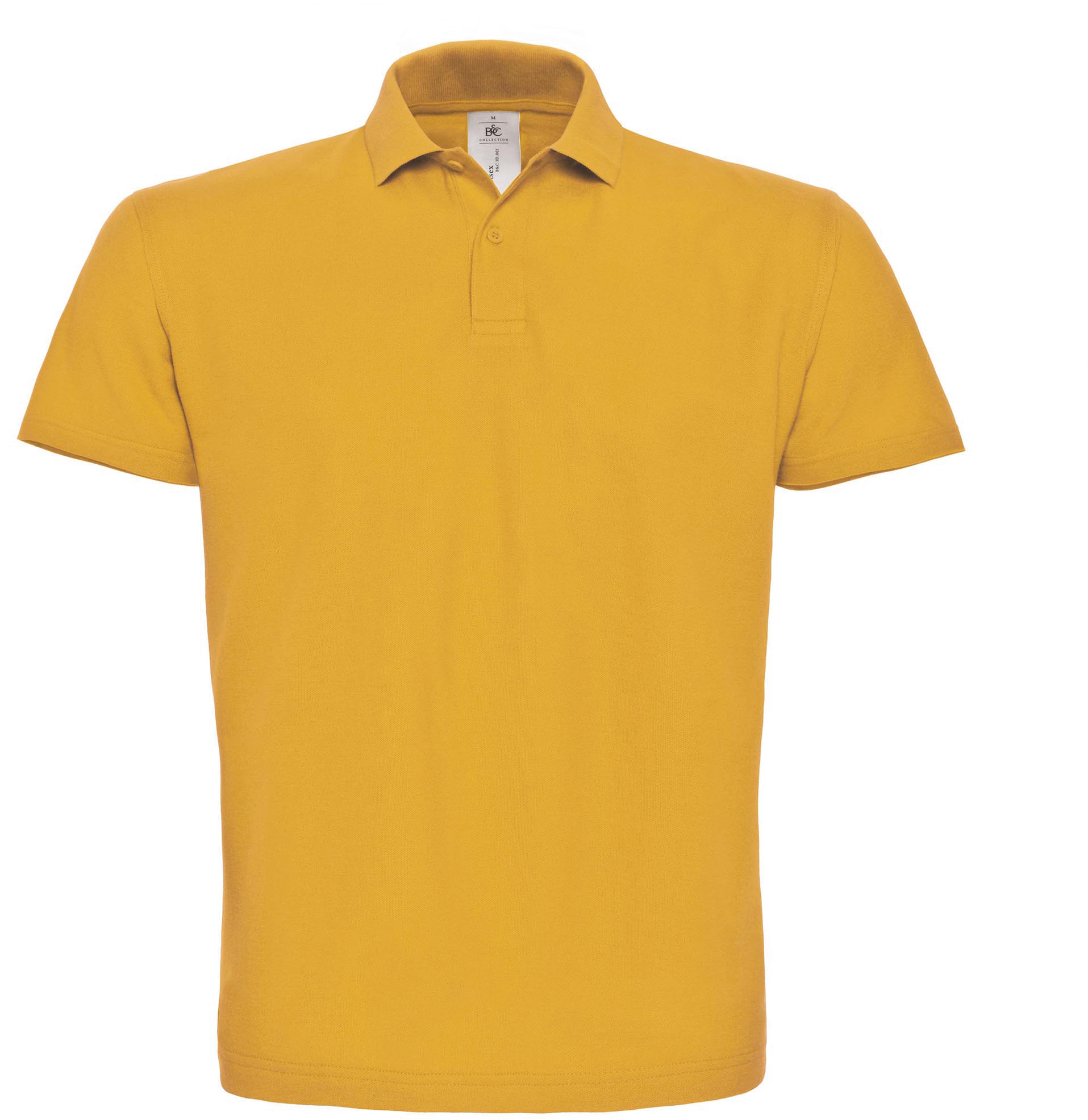 ID.001Polo piqué - Chili Gold
