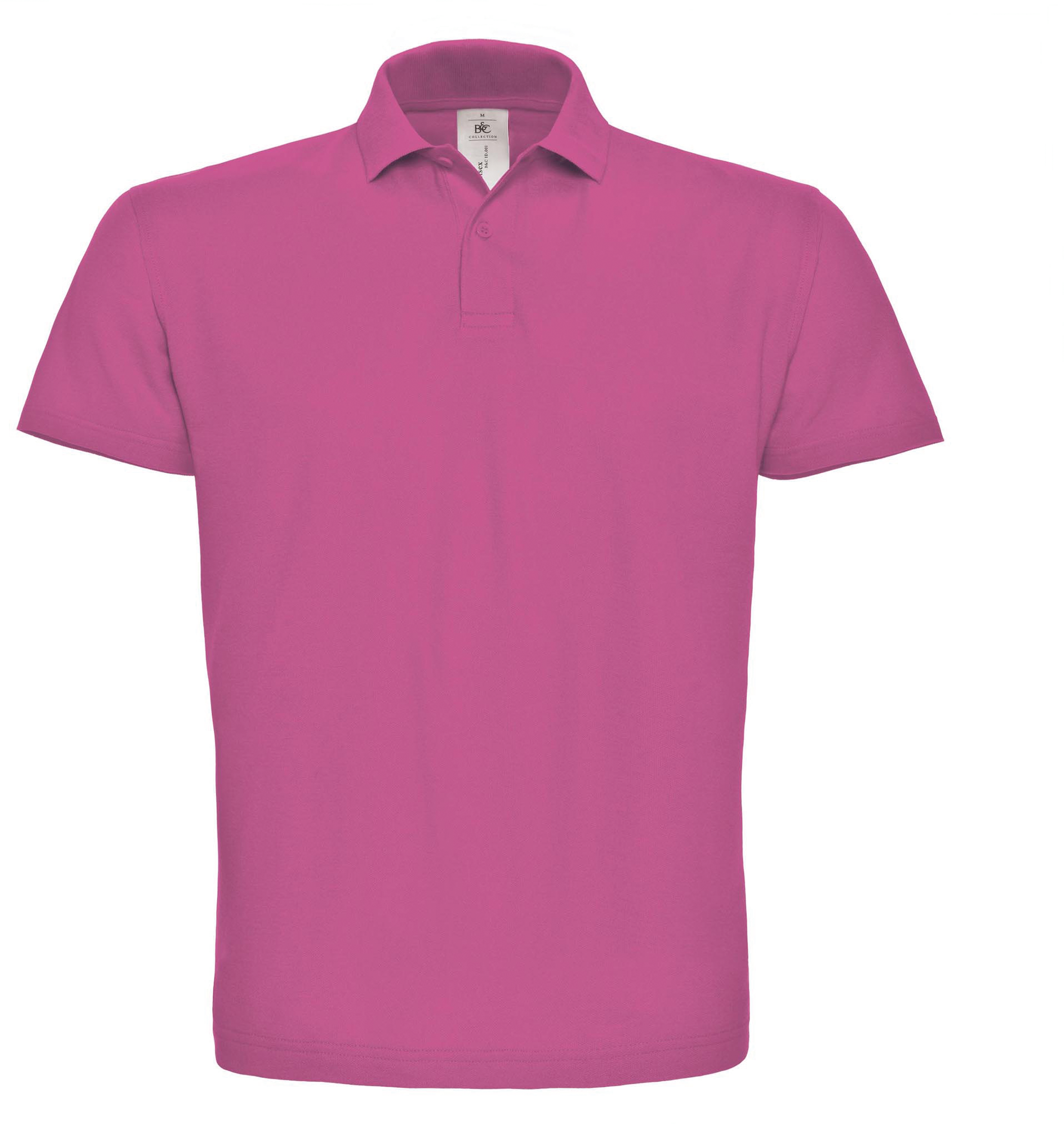 ID.001Polo piqué - Fuchsia