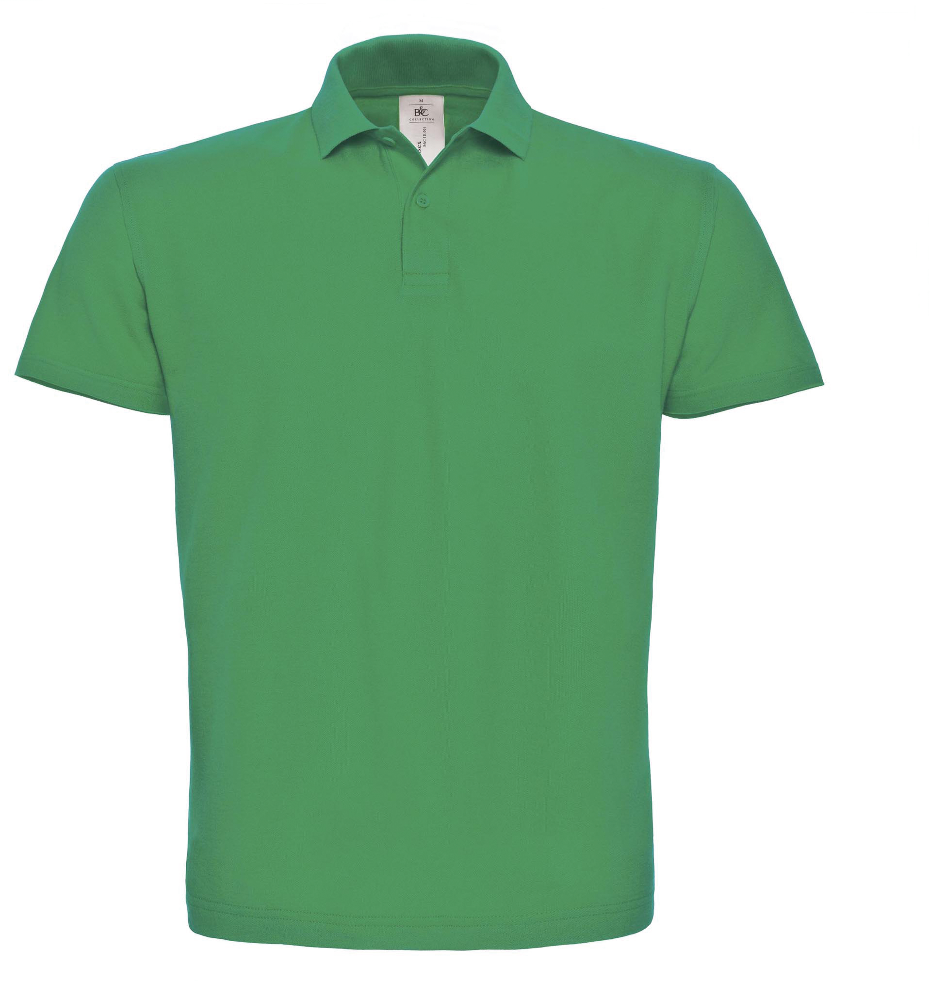 ID.001Polo piqué - Kelly Green