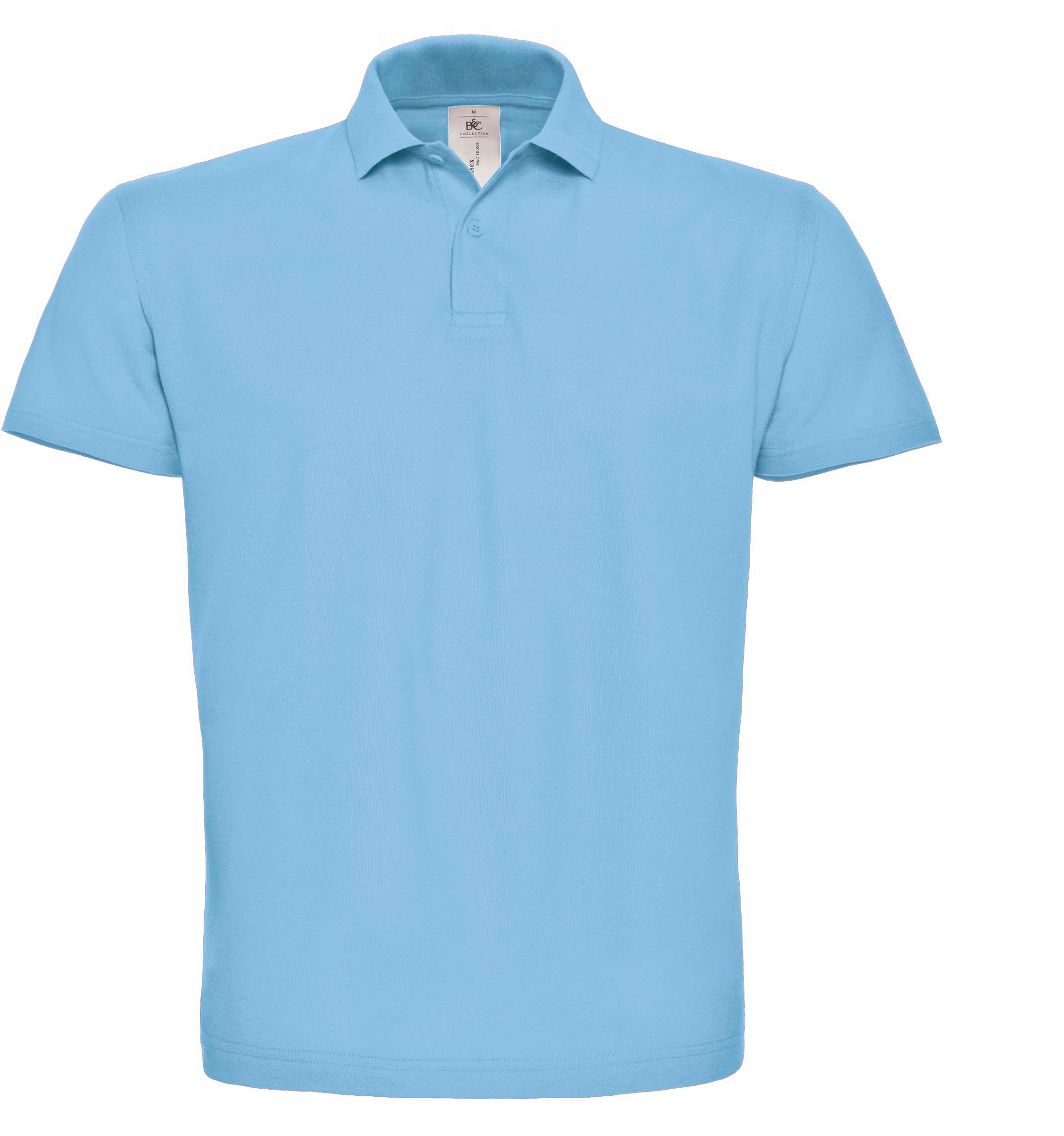 ID.001Polo piqué - Light Blue