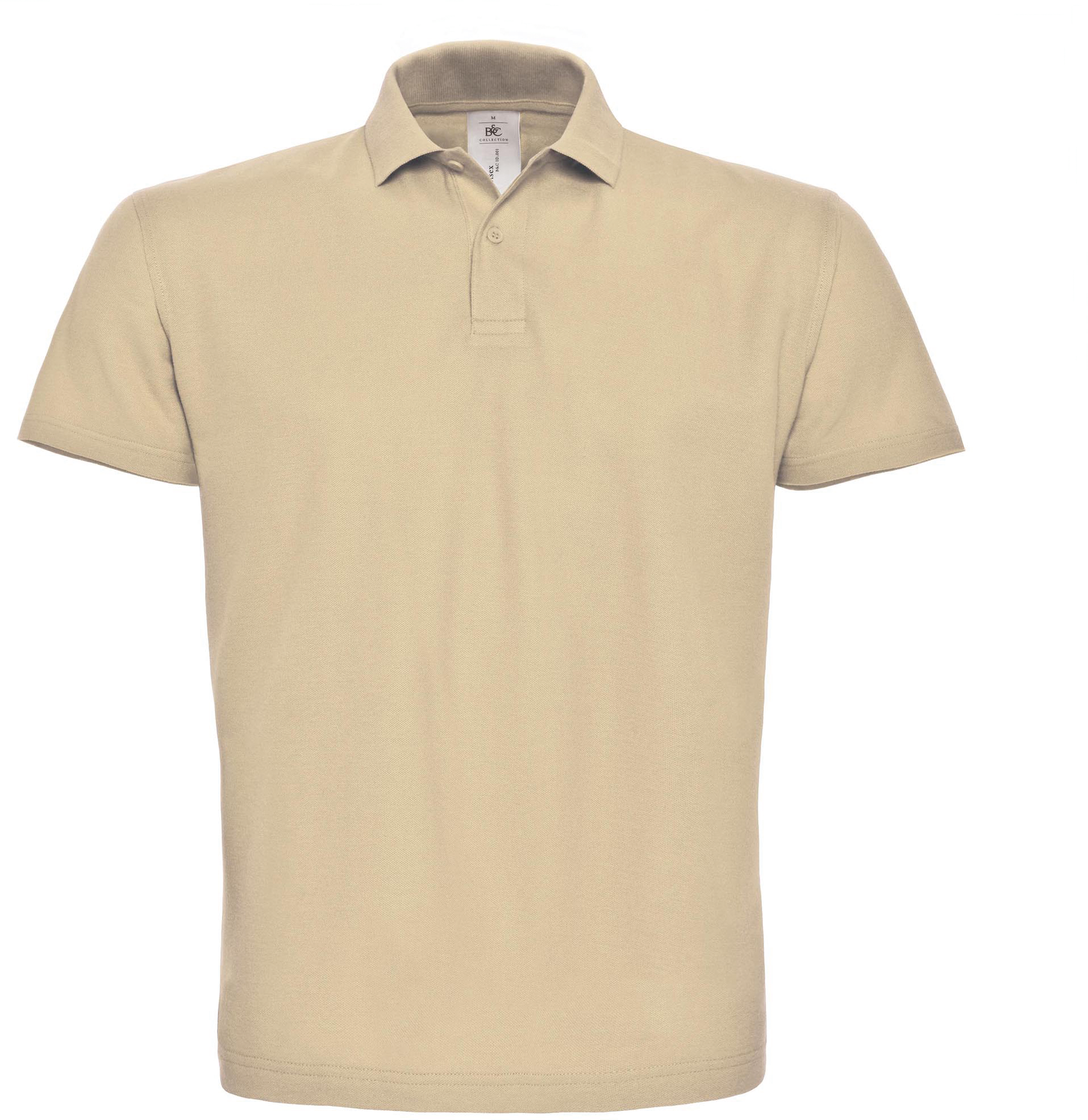 ID.001Polo piqué - Sand