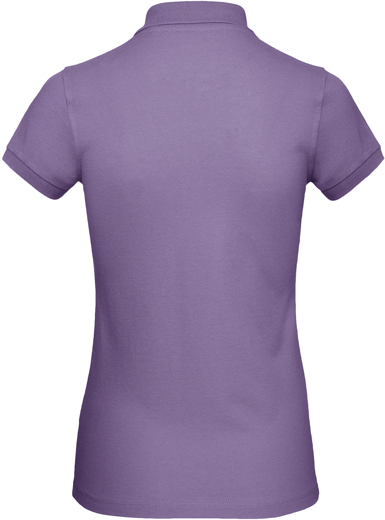 Polo bio senhora - Millennial Lilac