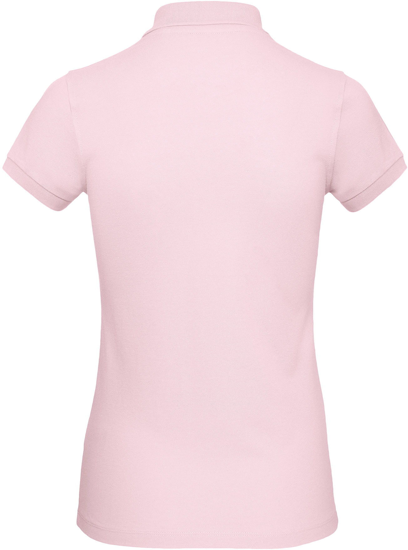 Polo bio senhora - Orchid Pink