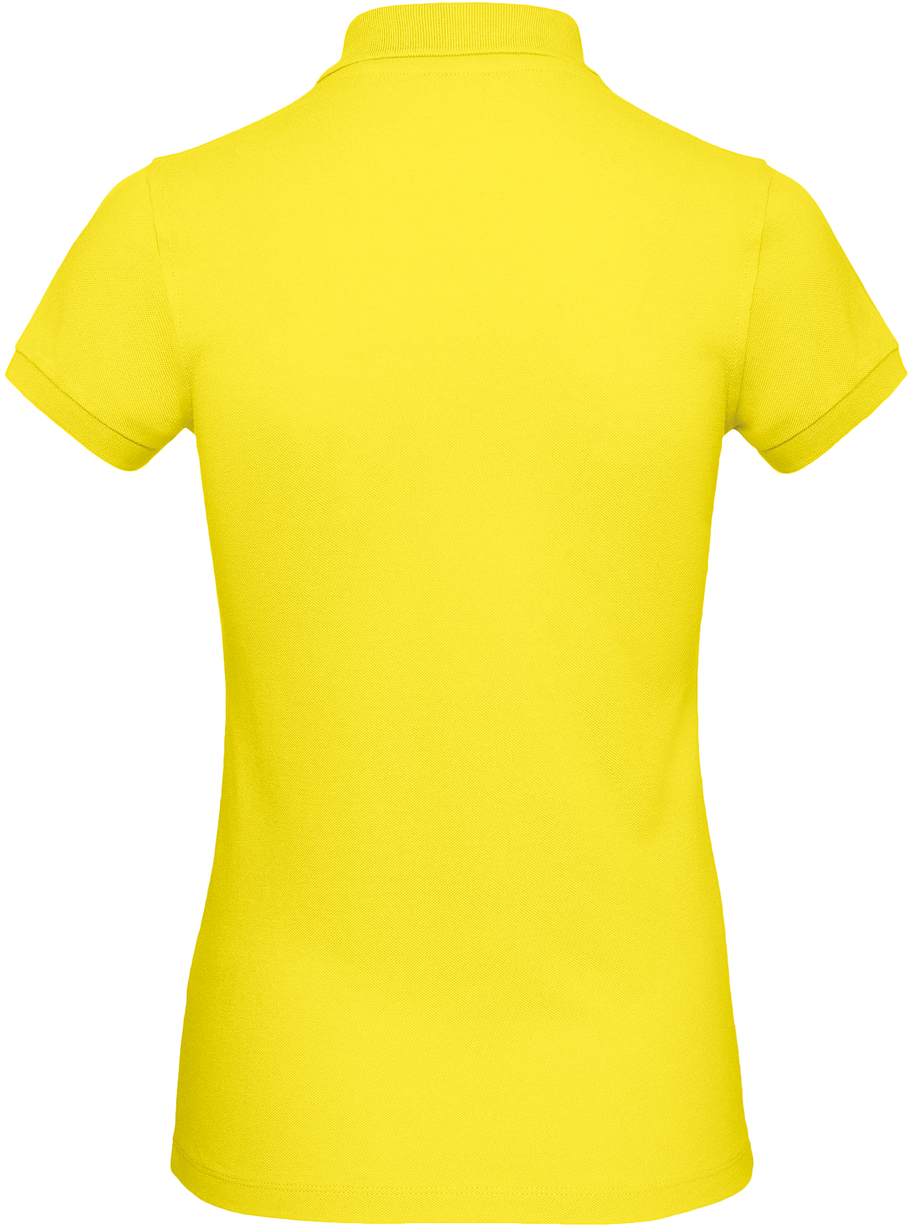 Polo bio senhora - Solar Yellow