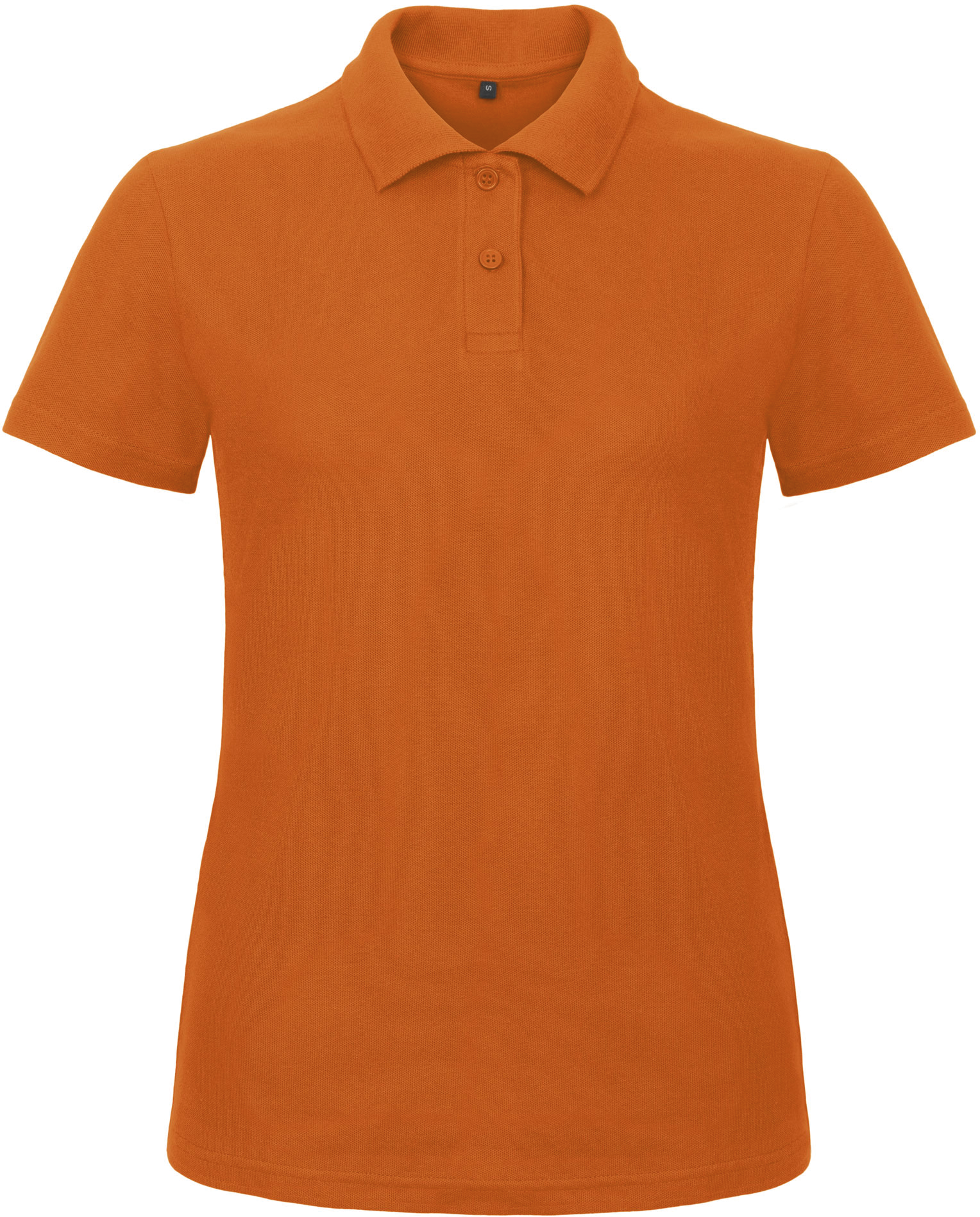 Polo piqué de senhora ID.001 - Orange