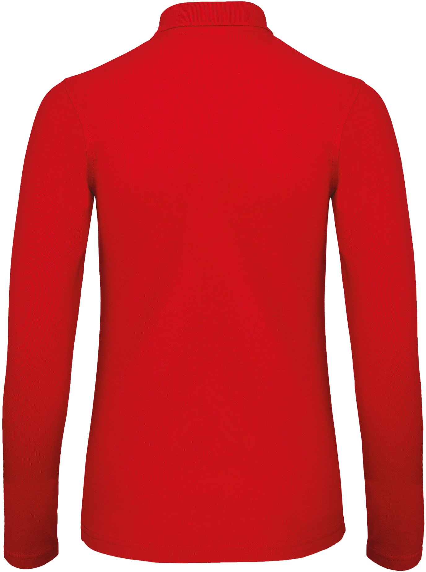 Polo de senhora ID.001 manga comprida - Red