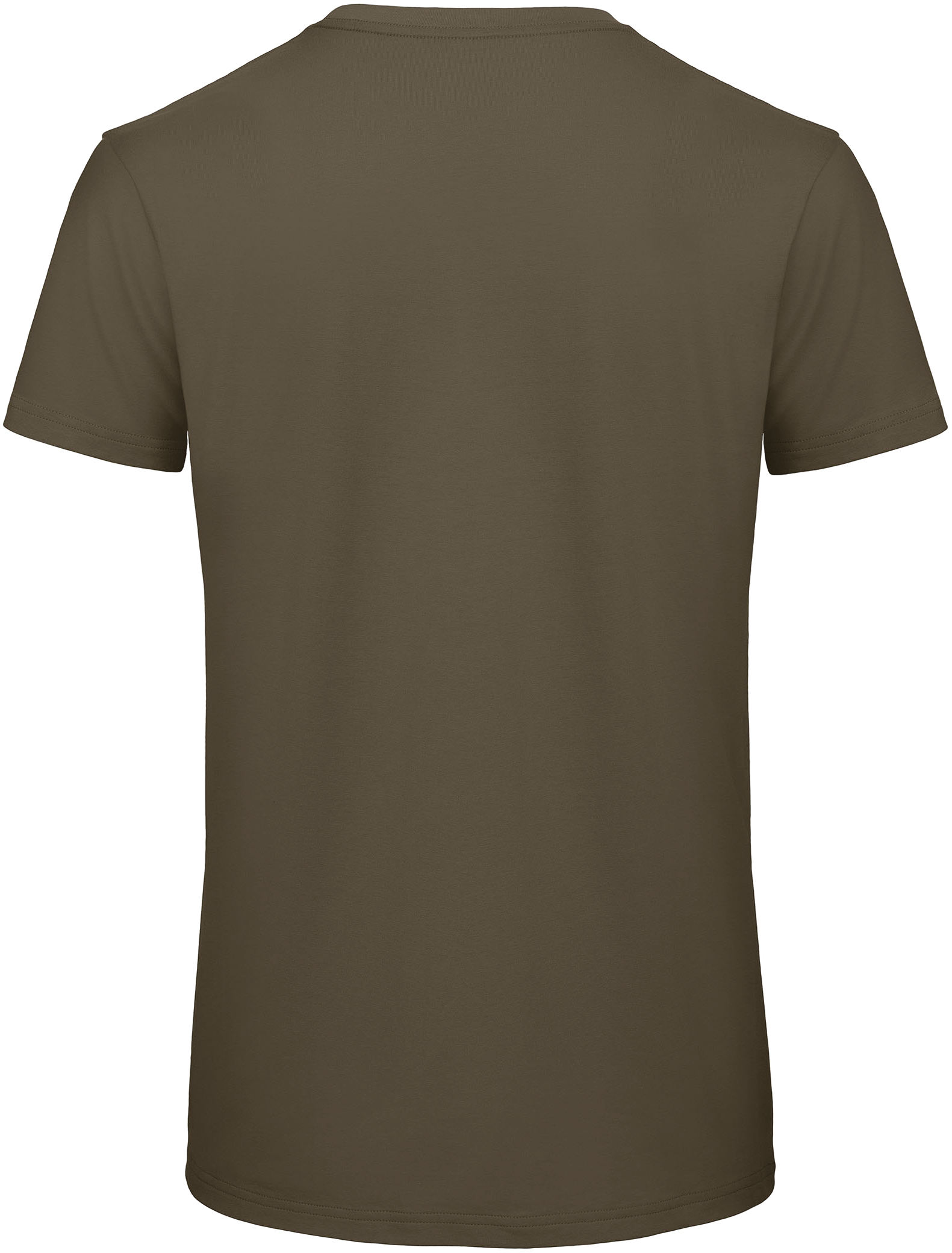 T-shirt Organic Inspire de homem com decote redondo - Khaki