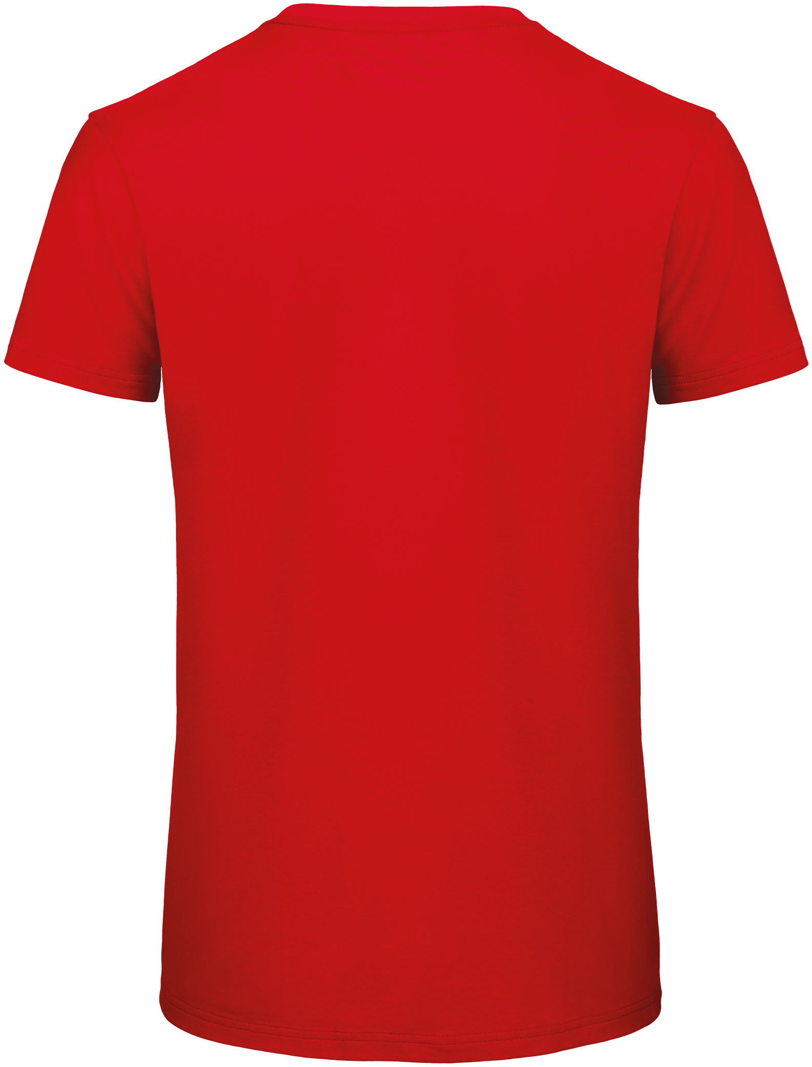 T-shirt Organic Inspire de homem com decote redondo - Red