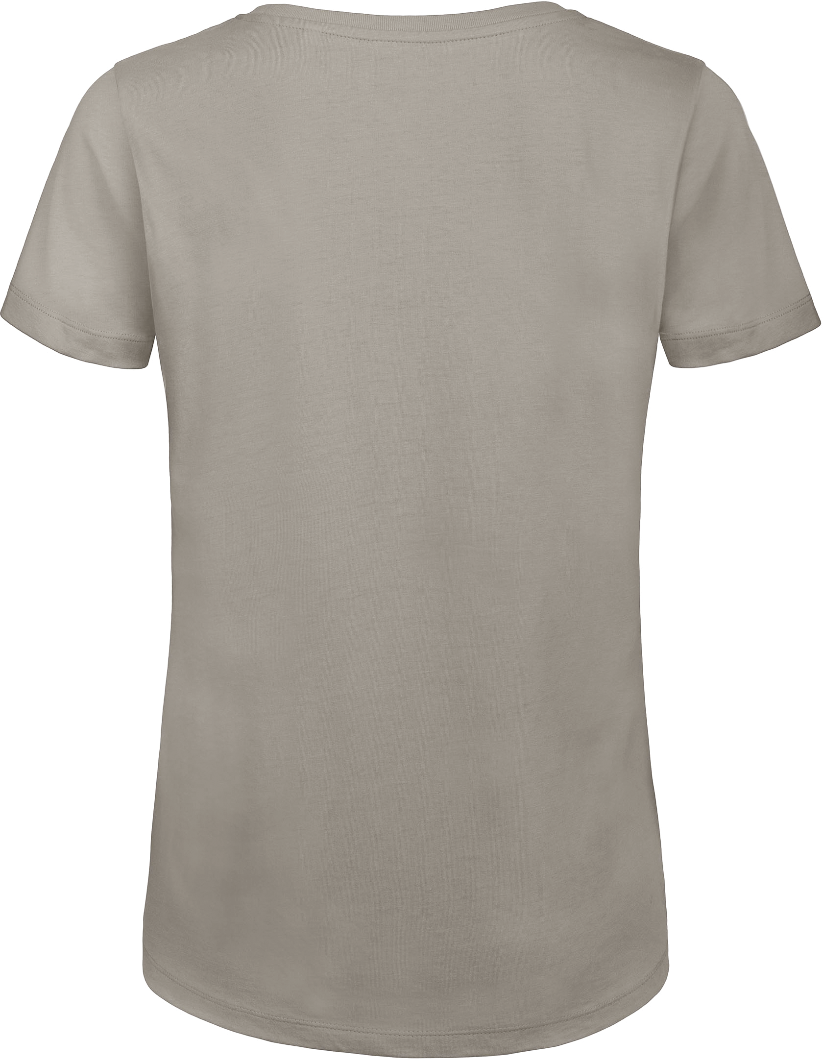 T-shirt Organic Inspire de senhora com decote redondo - Light Grey