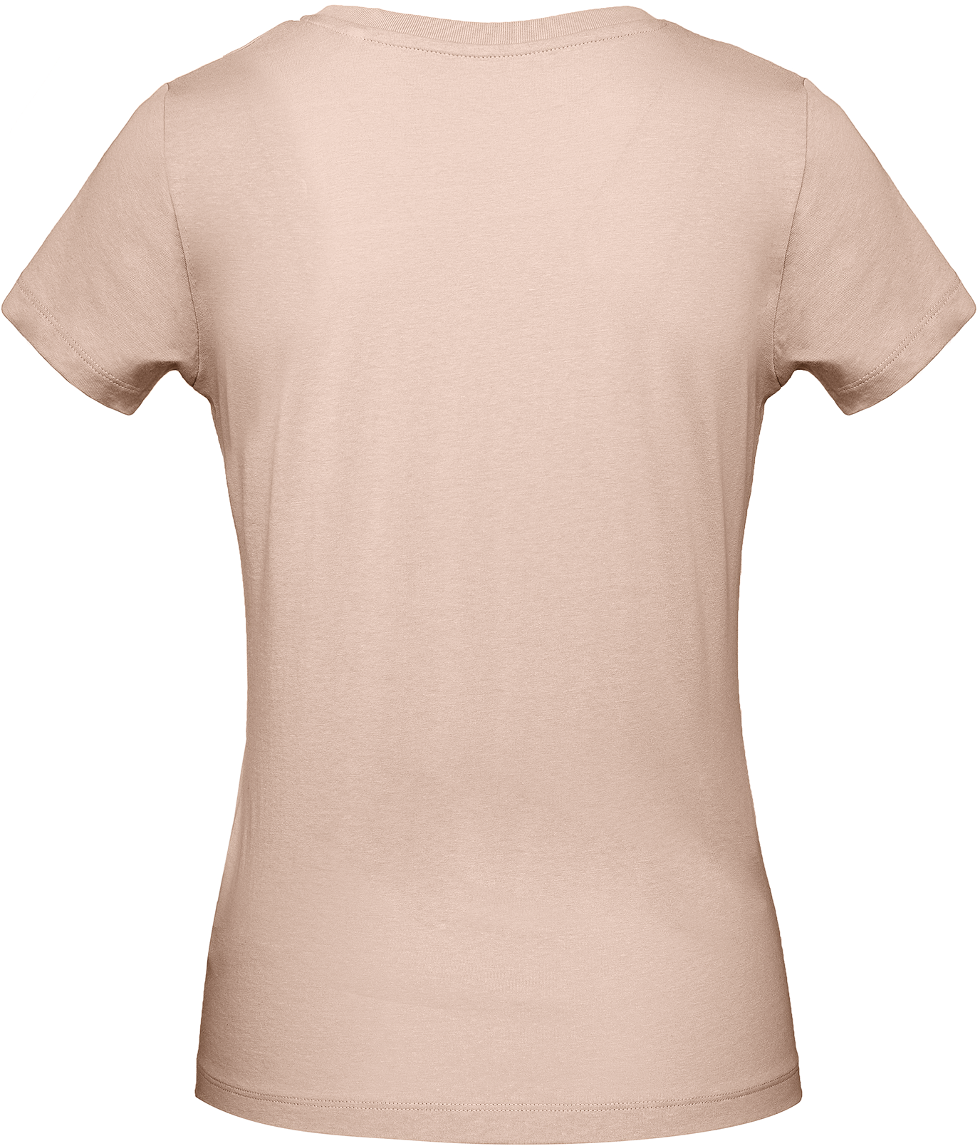 T-shirt Organic Inspire de senhora com decote redondo - Millennial Pink