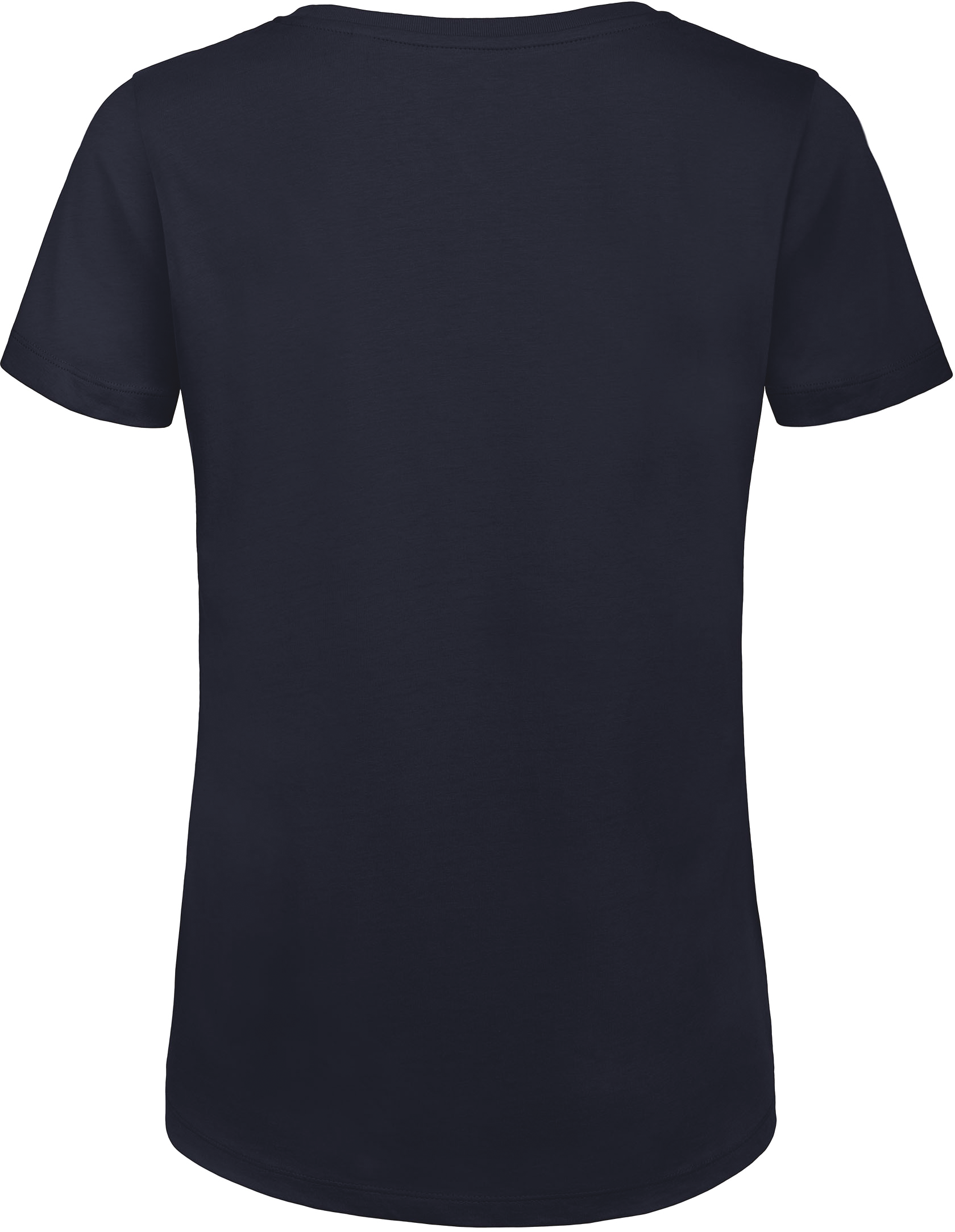 T-shirt Organic Inspire de senhora com decote redondo - Navy