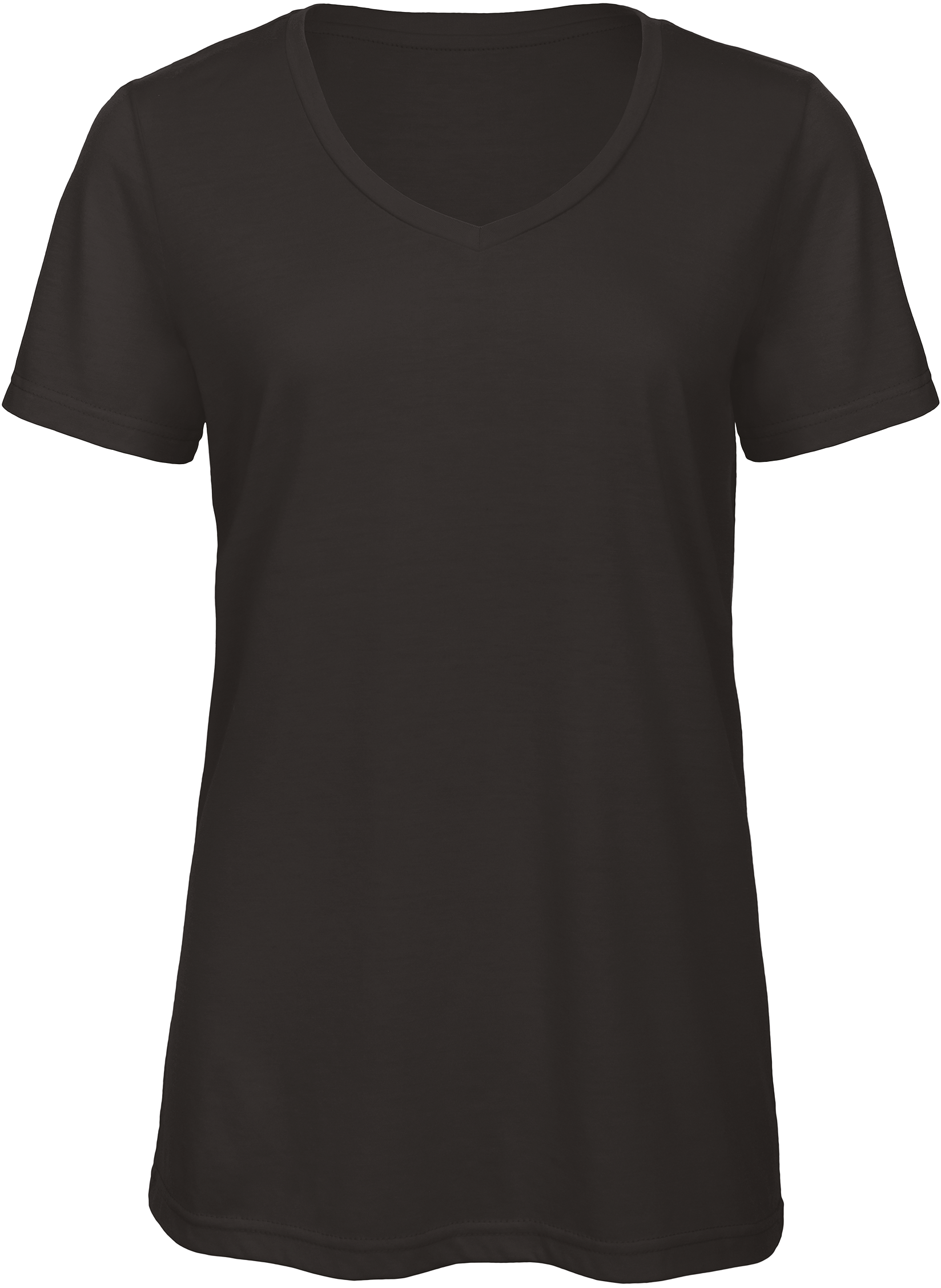 T-shirt Triblend col V Femme - Image 4