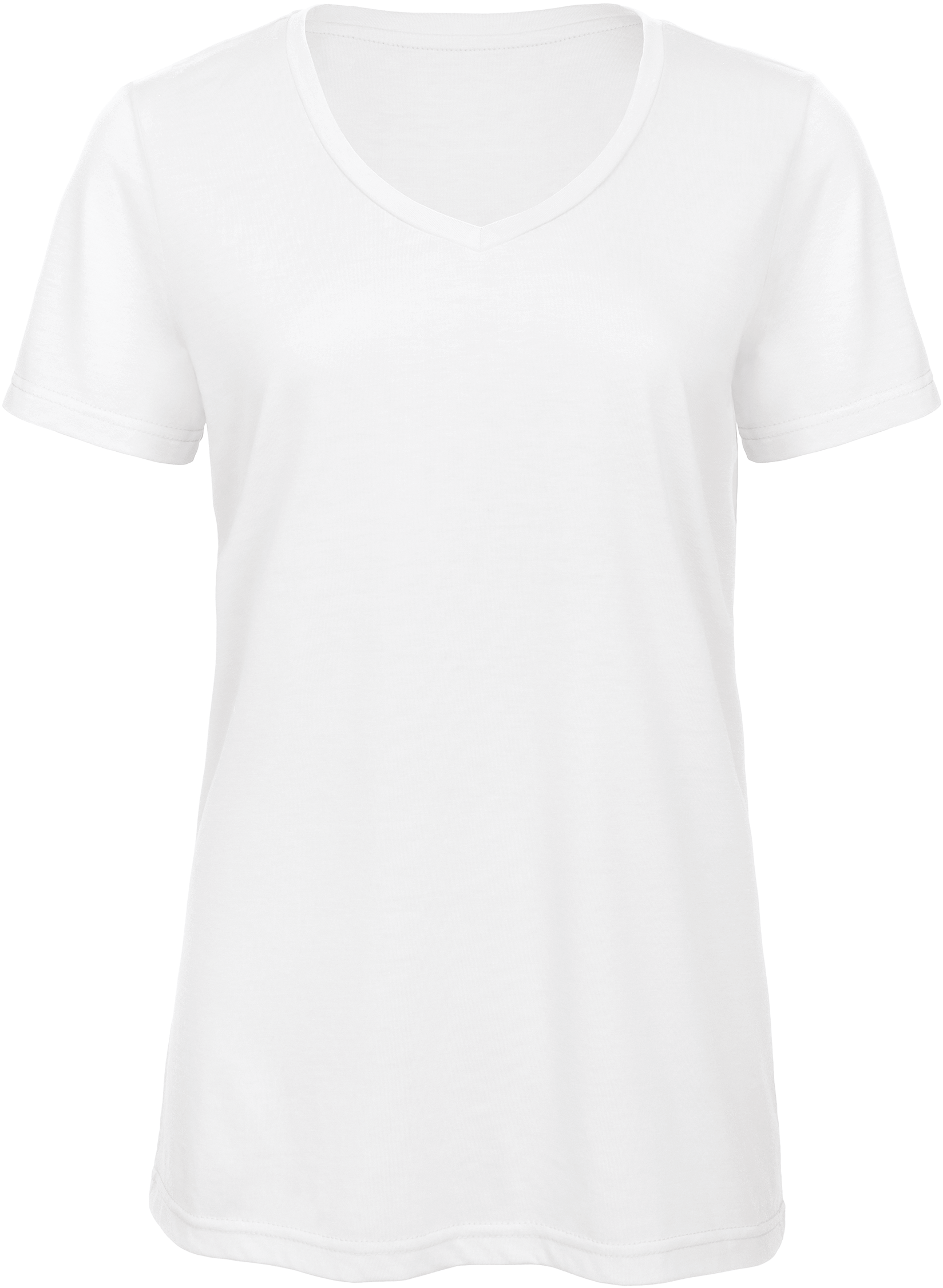 T-shirt Triblend col V Femme - Image 8