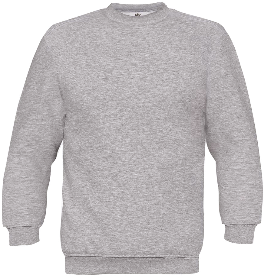 Sweatshirt de criança com decote redondo - Heather Grey