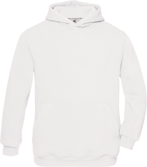 Sweatshirt de criança com capuz - White
