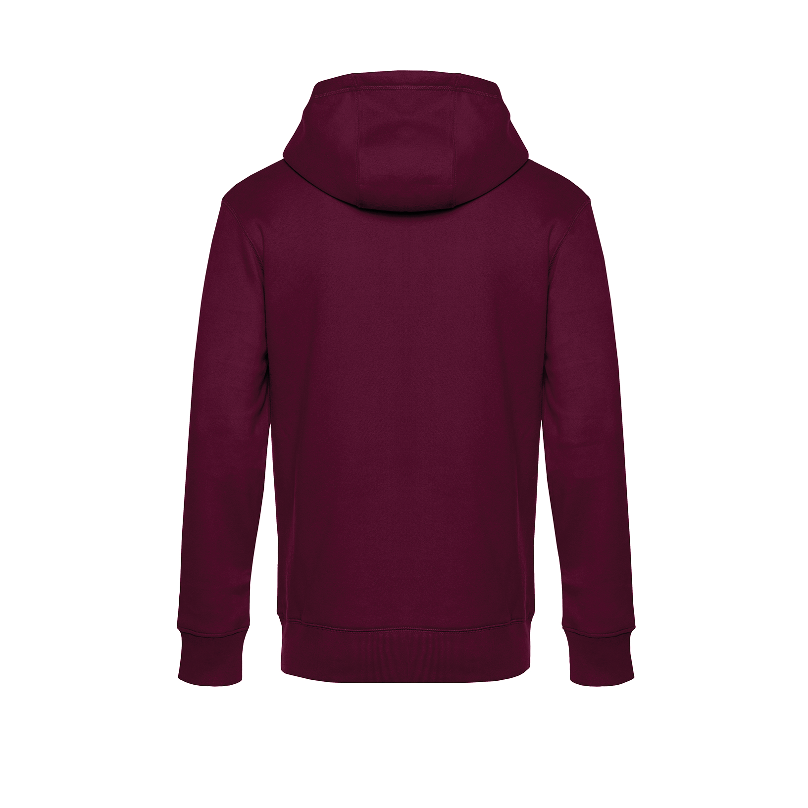 Sweatshirt com capuz KING - Dark Cherry