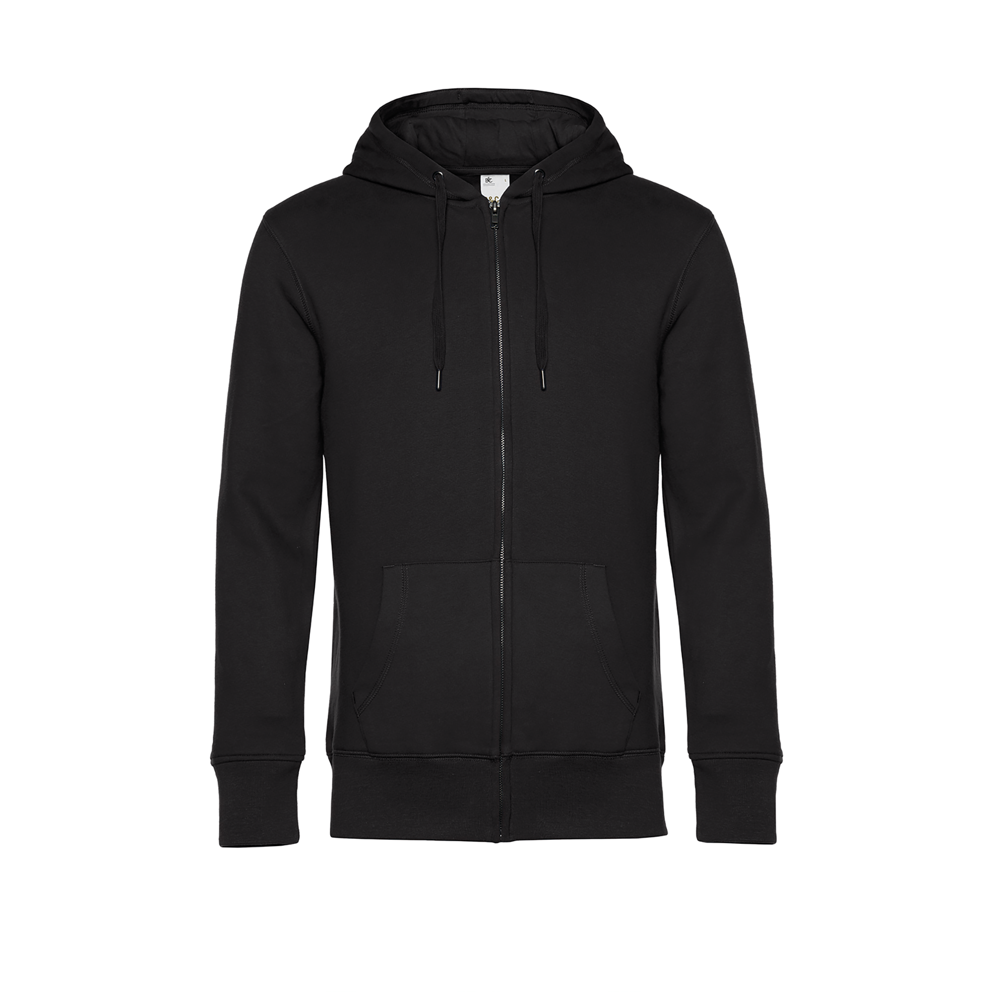 black pure Sudadera con capucha y cremallera KING