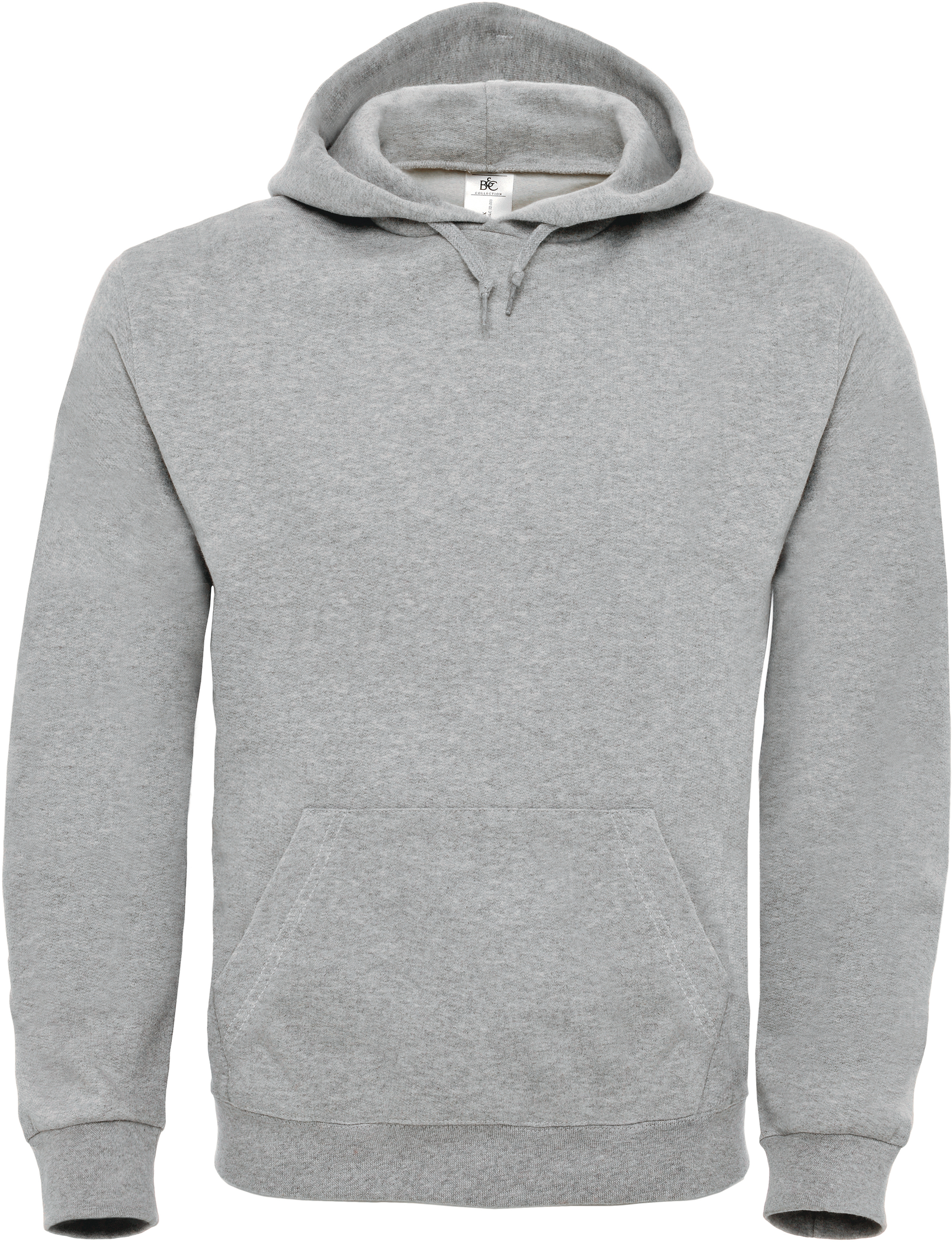 Sweatshirt com capuz ID.003 - Heather Grey
