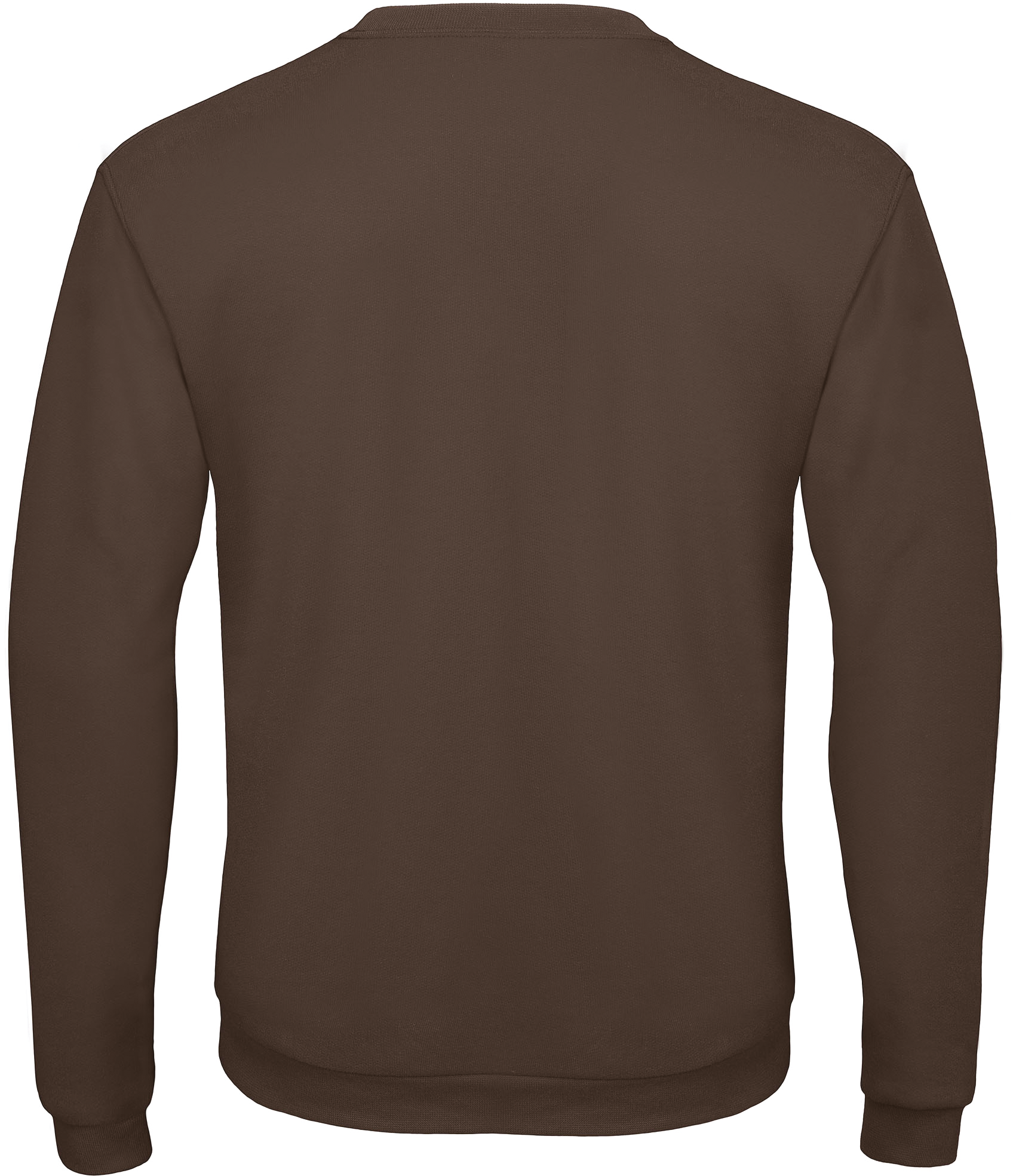 Sweatshirt com decote redondo ID.202 - Brown