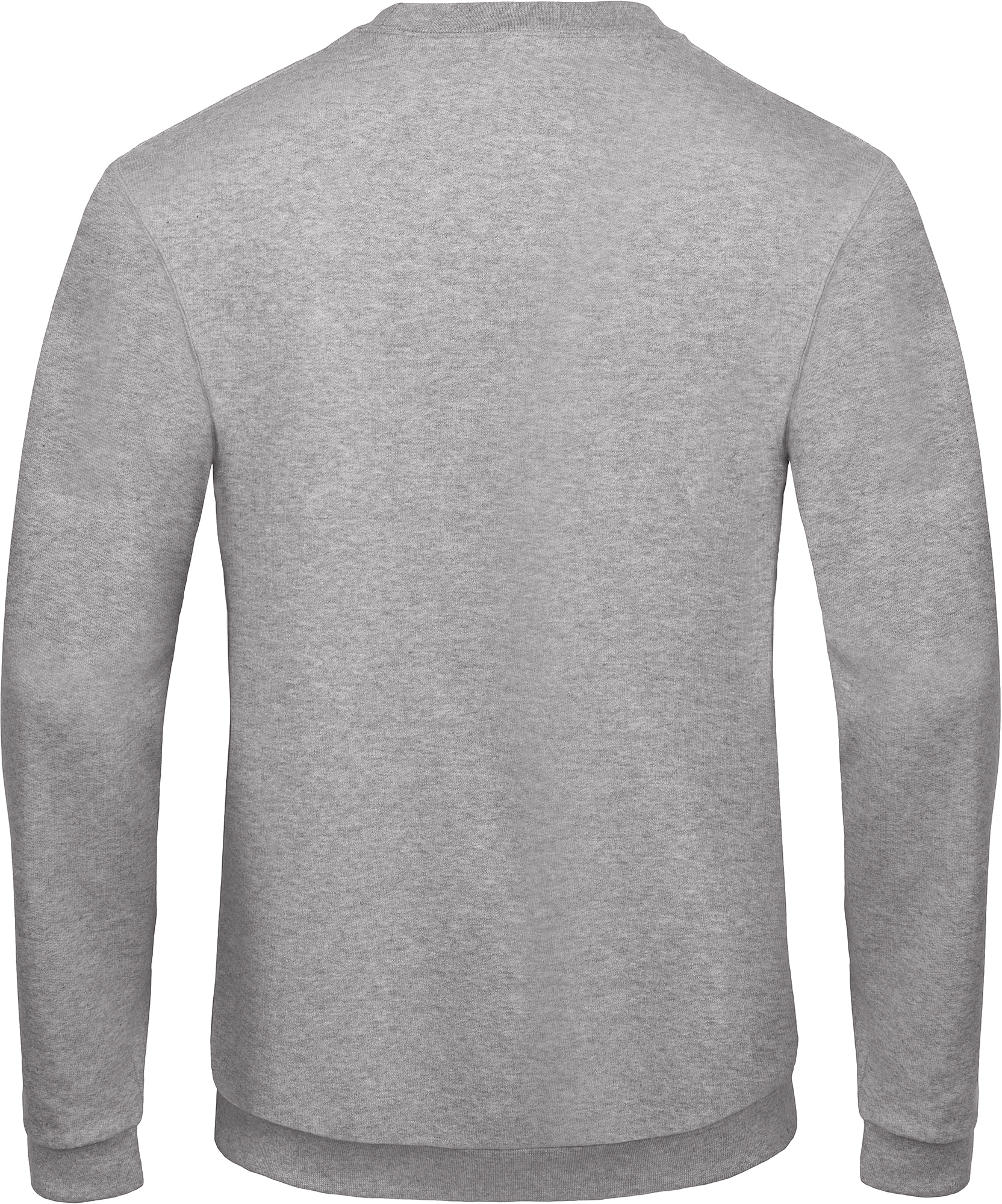 Sweatshirt com decote redondo ID.202 - Heather Grey